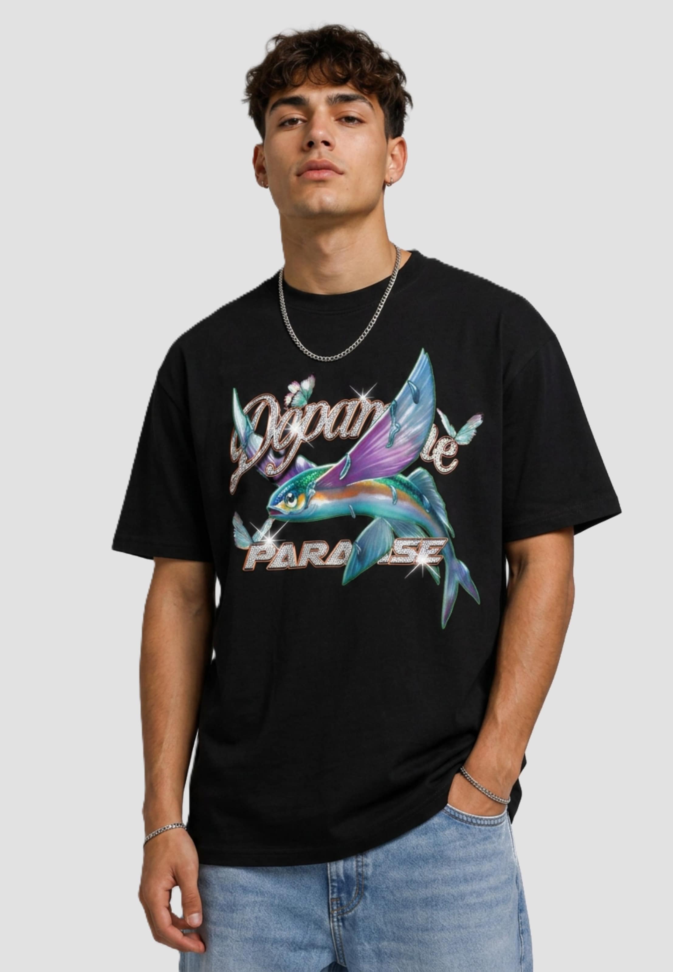 Mister Tee Upscale Dopamine Paradise Oversize