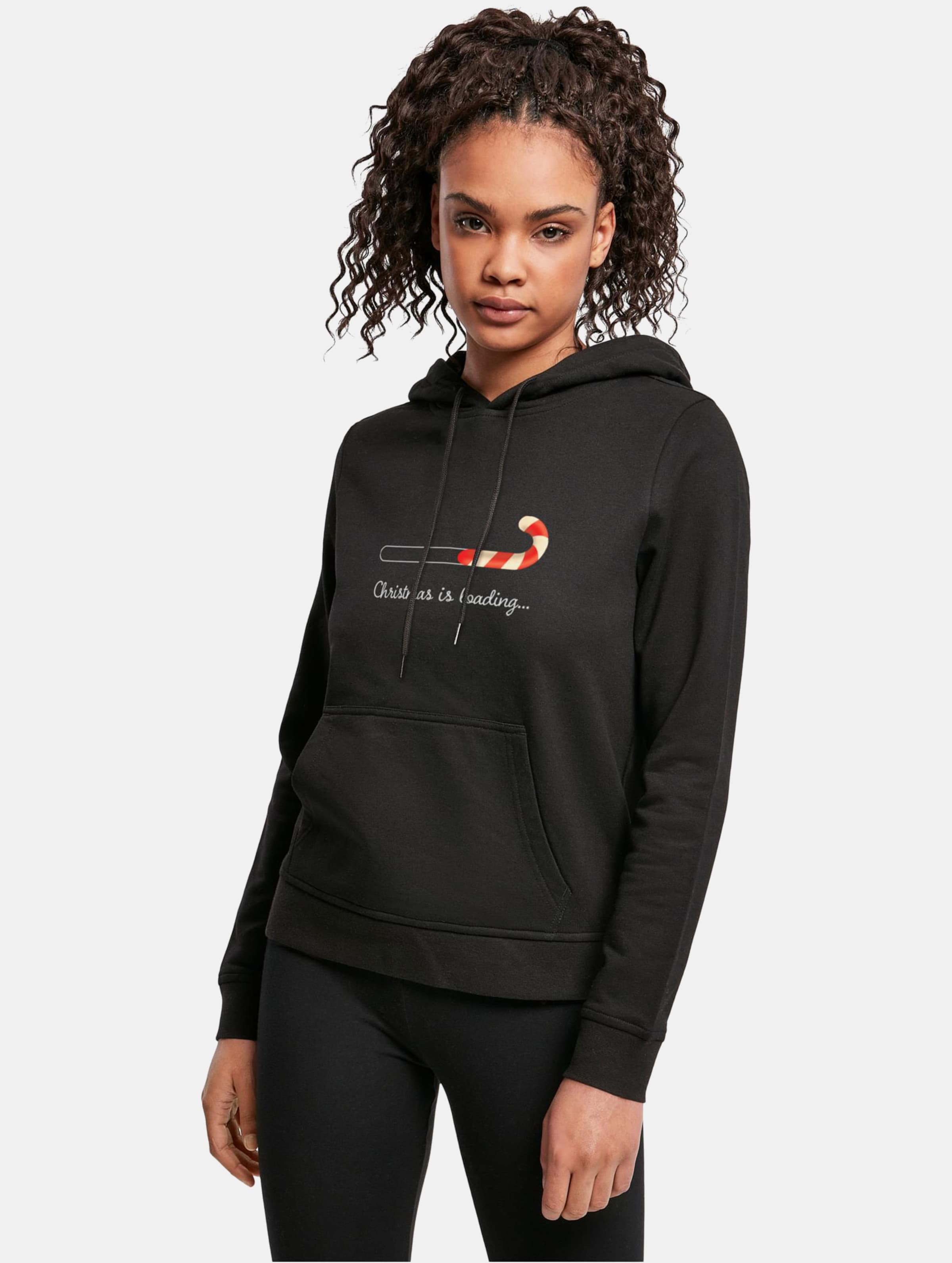 Merchcode POD Ladies Christmas Loading Basic Hoody