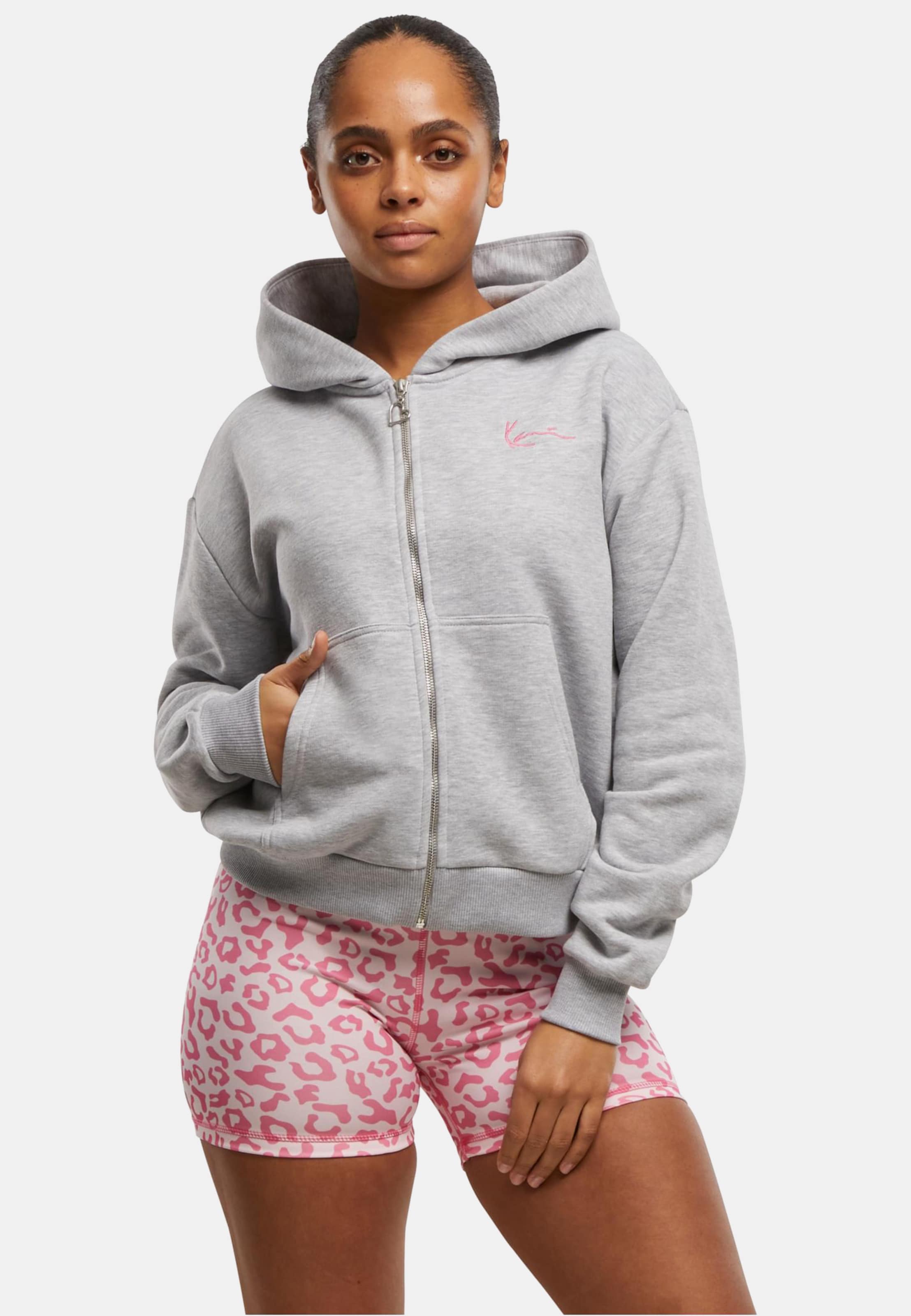 Karl Kani Signature Heart Cross Backprint Zip Hoodie