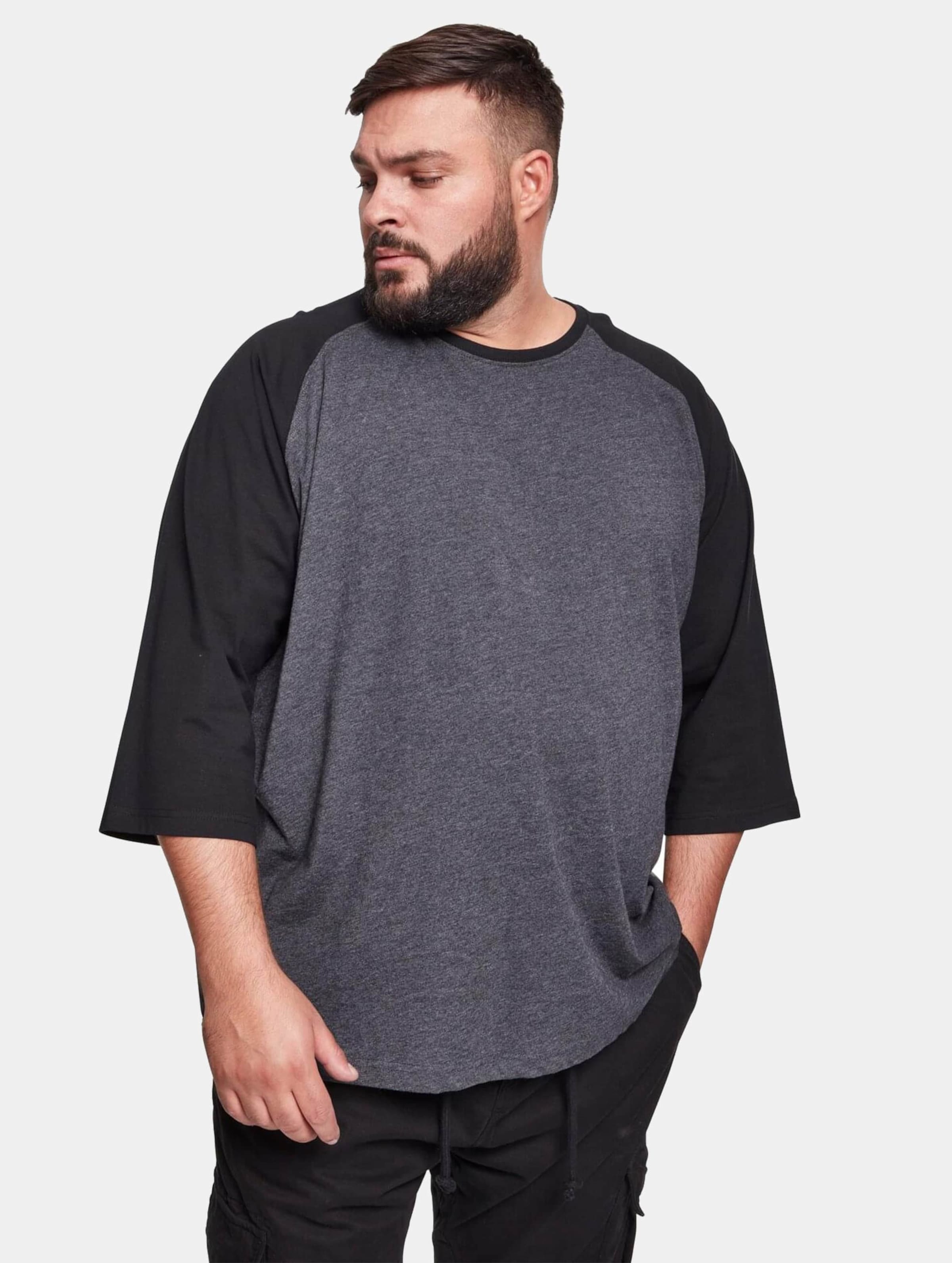 Urban Classics Contrast 3/4 Sleeve Raglan Tee