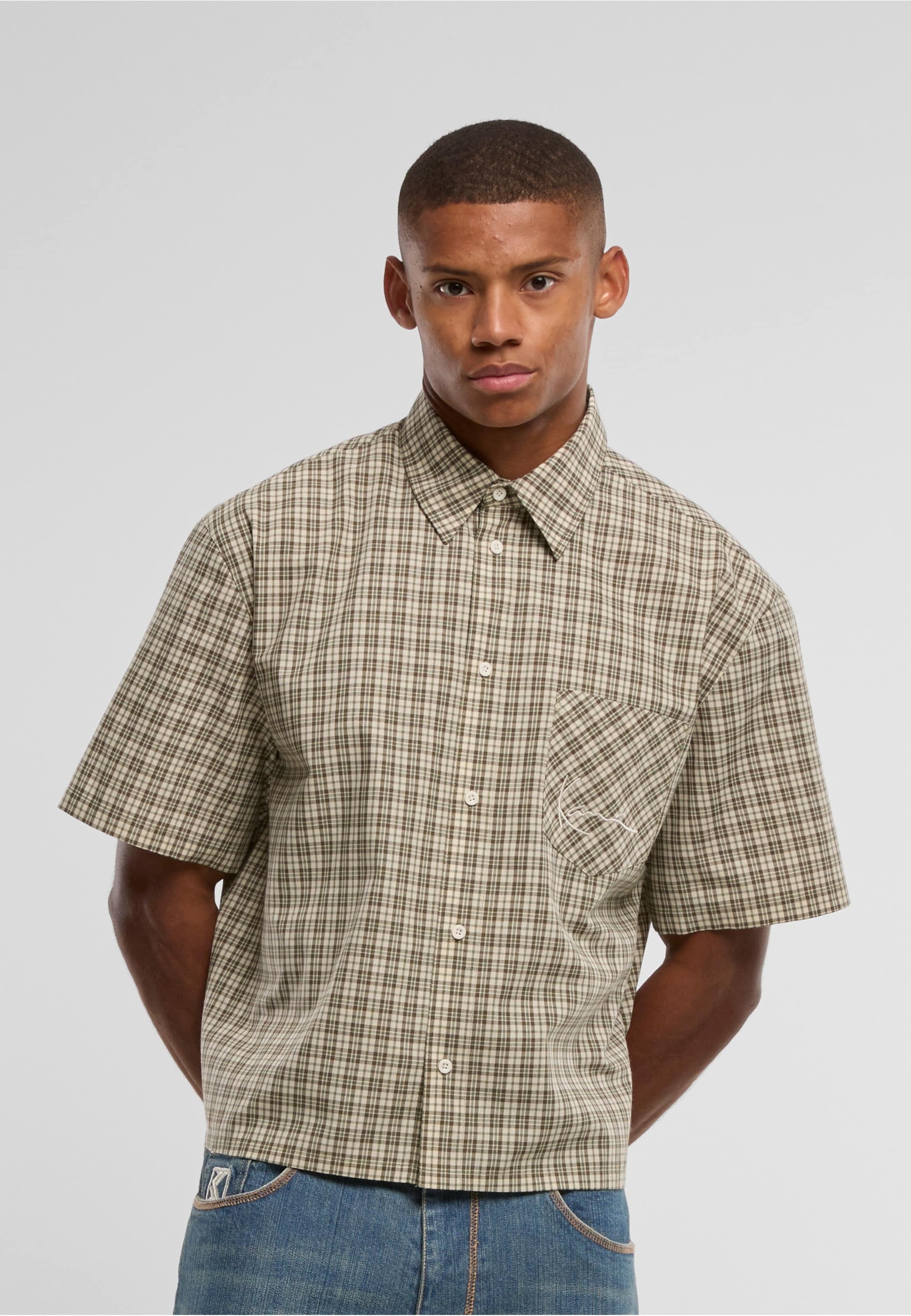 Karl Kani Signature Check Boxy Shirt