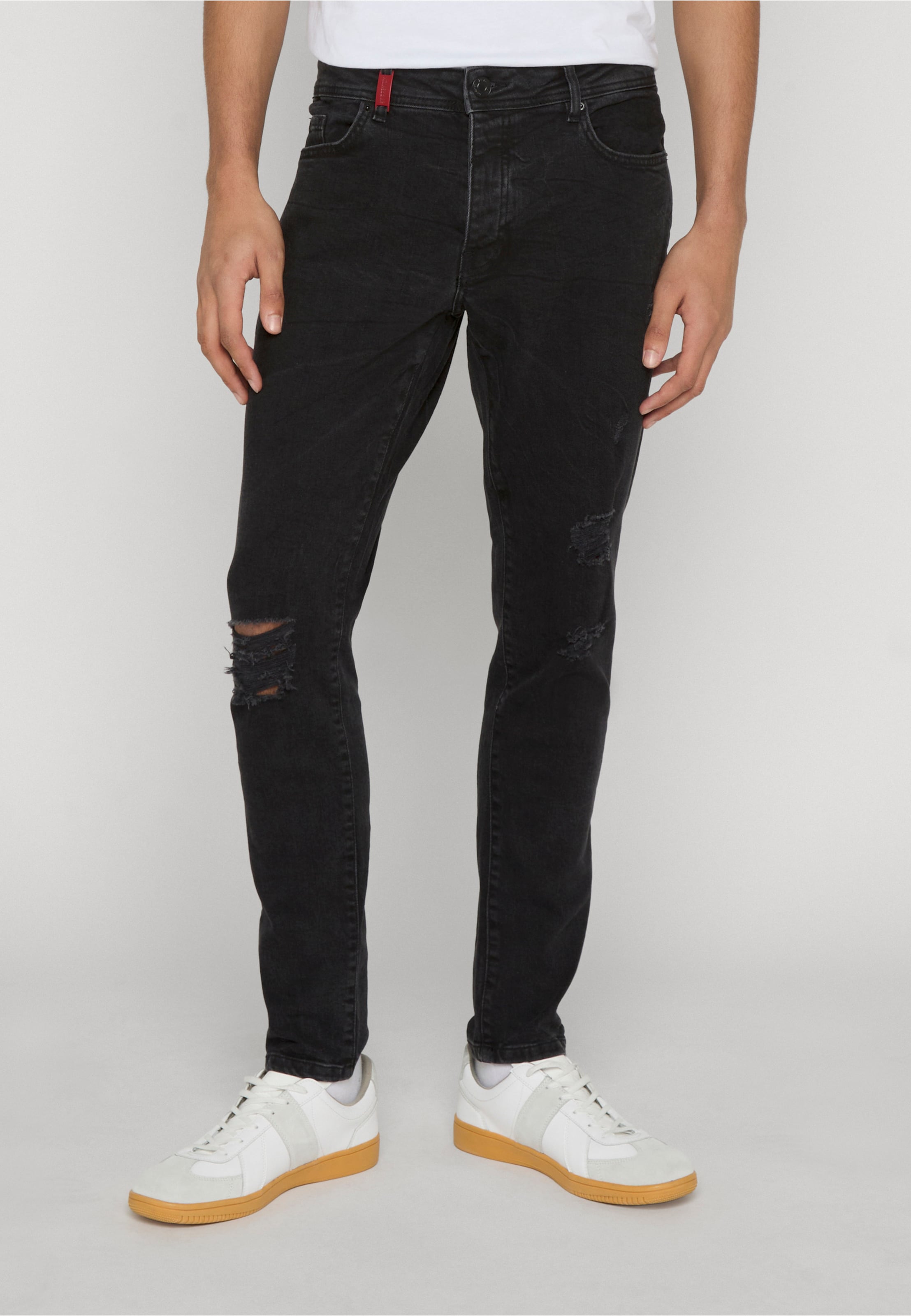 2Y Premium Destroyed Slim Fit Denim