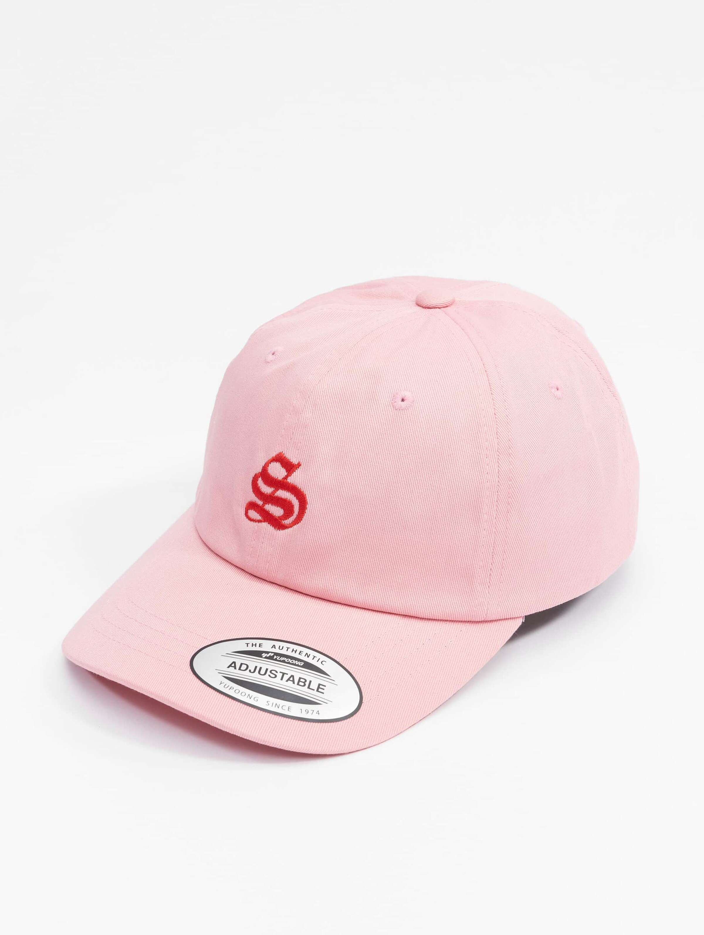 Mister Tee Letter Pink Low Profile Cap