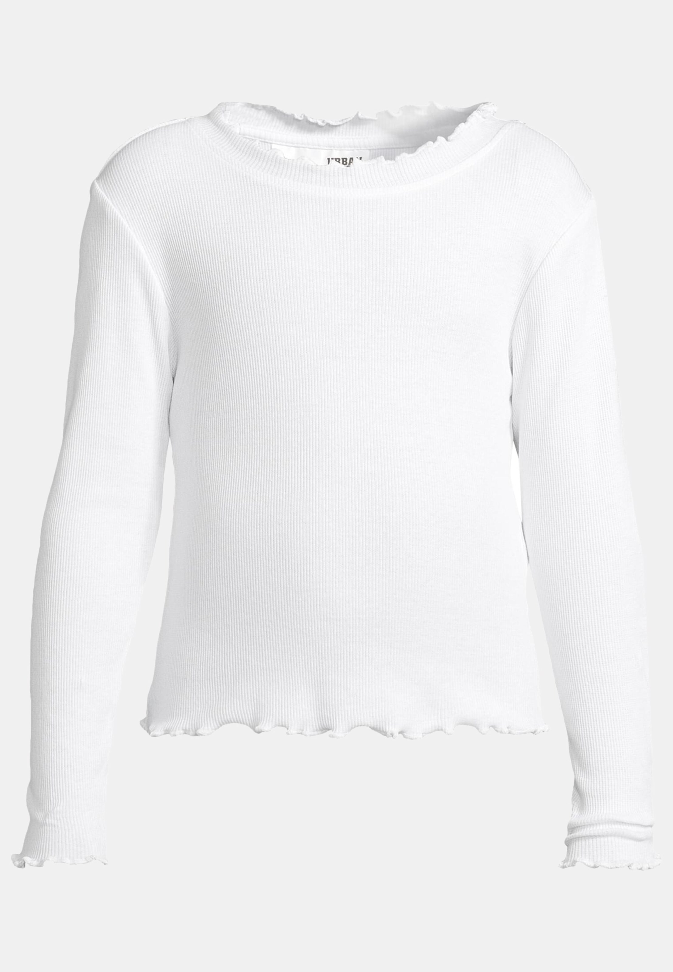 Urban Classics Girls Short Rib Longsleeve 3 Pack