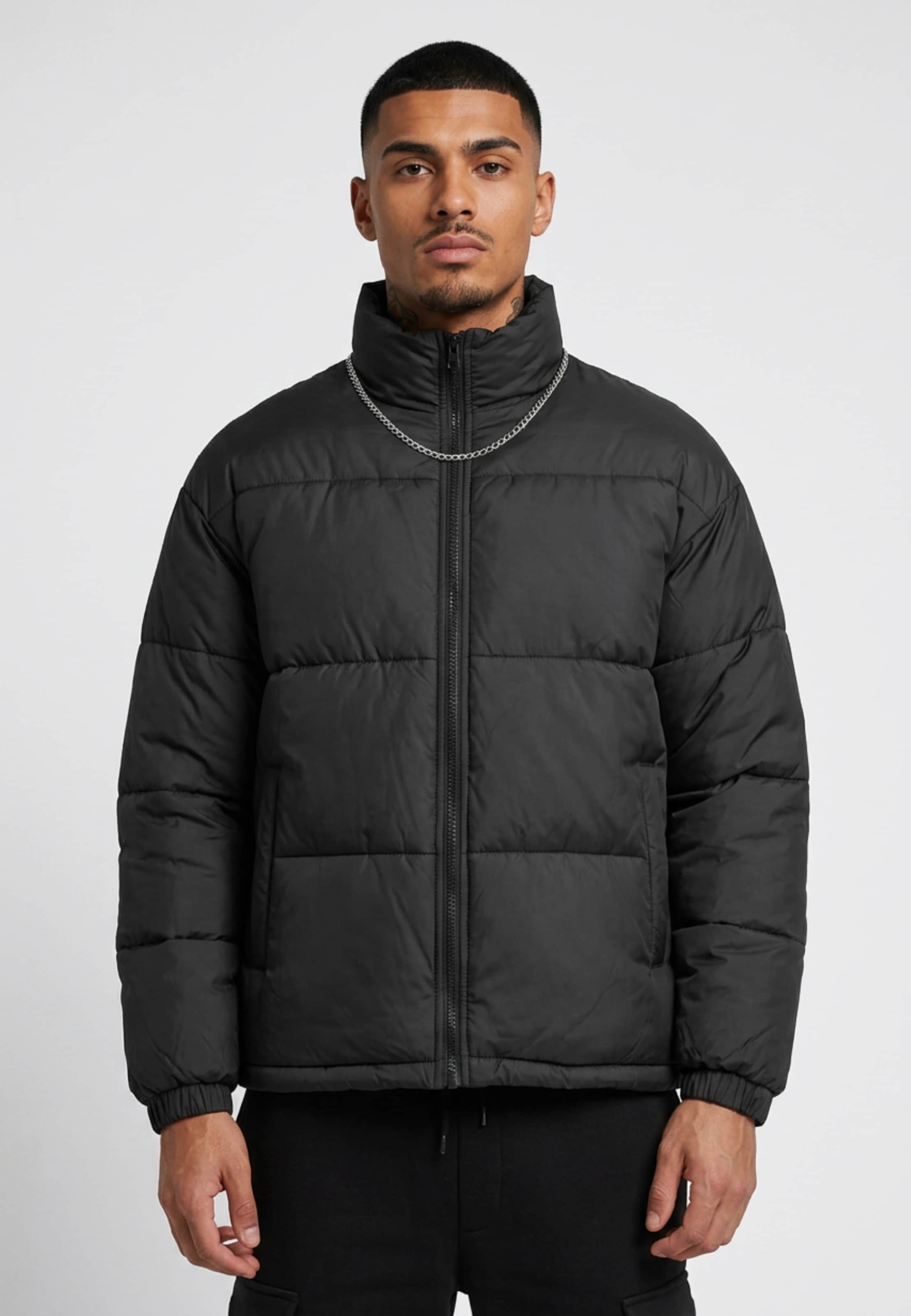 Urban Classics Basic Puffer Übergangsjacke