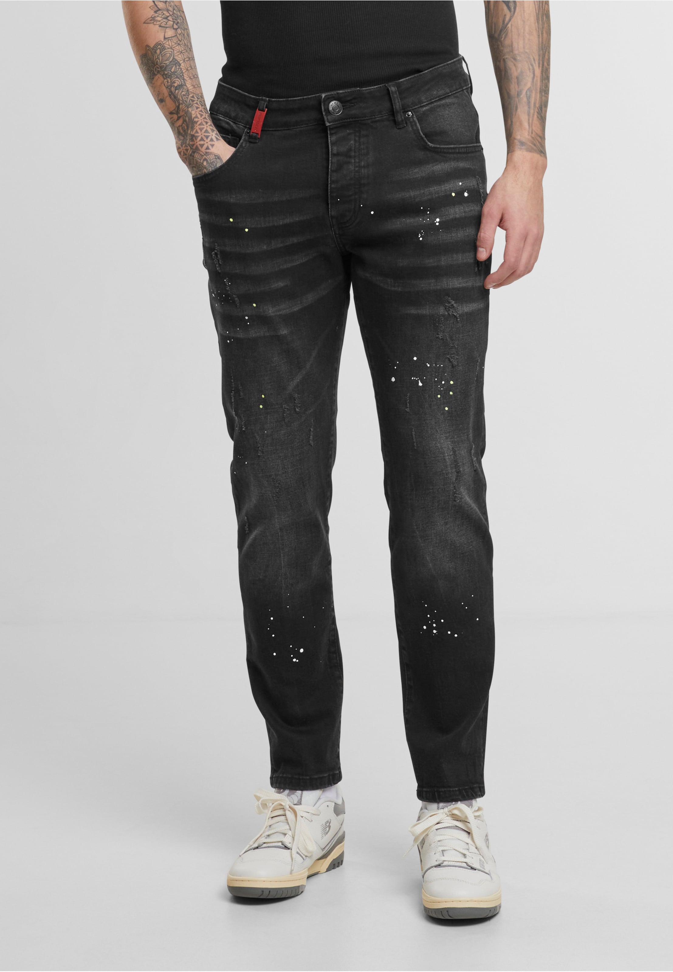 2Y Premium Hector Destroyed Slim Fit Jeans