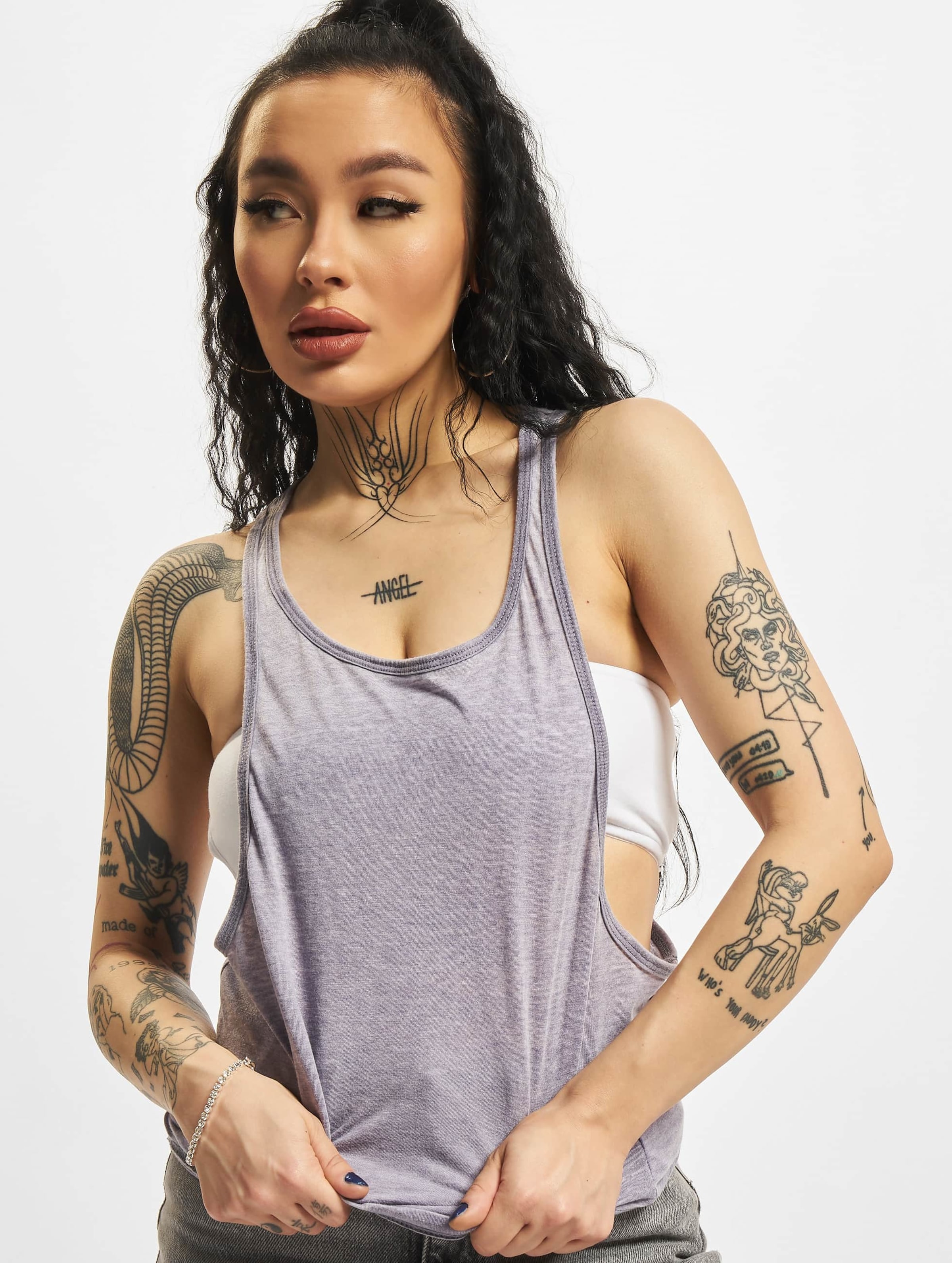 Urban Classics Ladies Loose Burnout Tank
