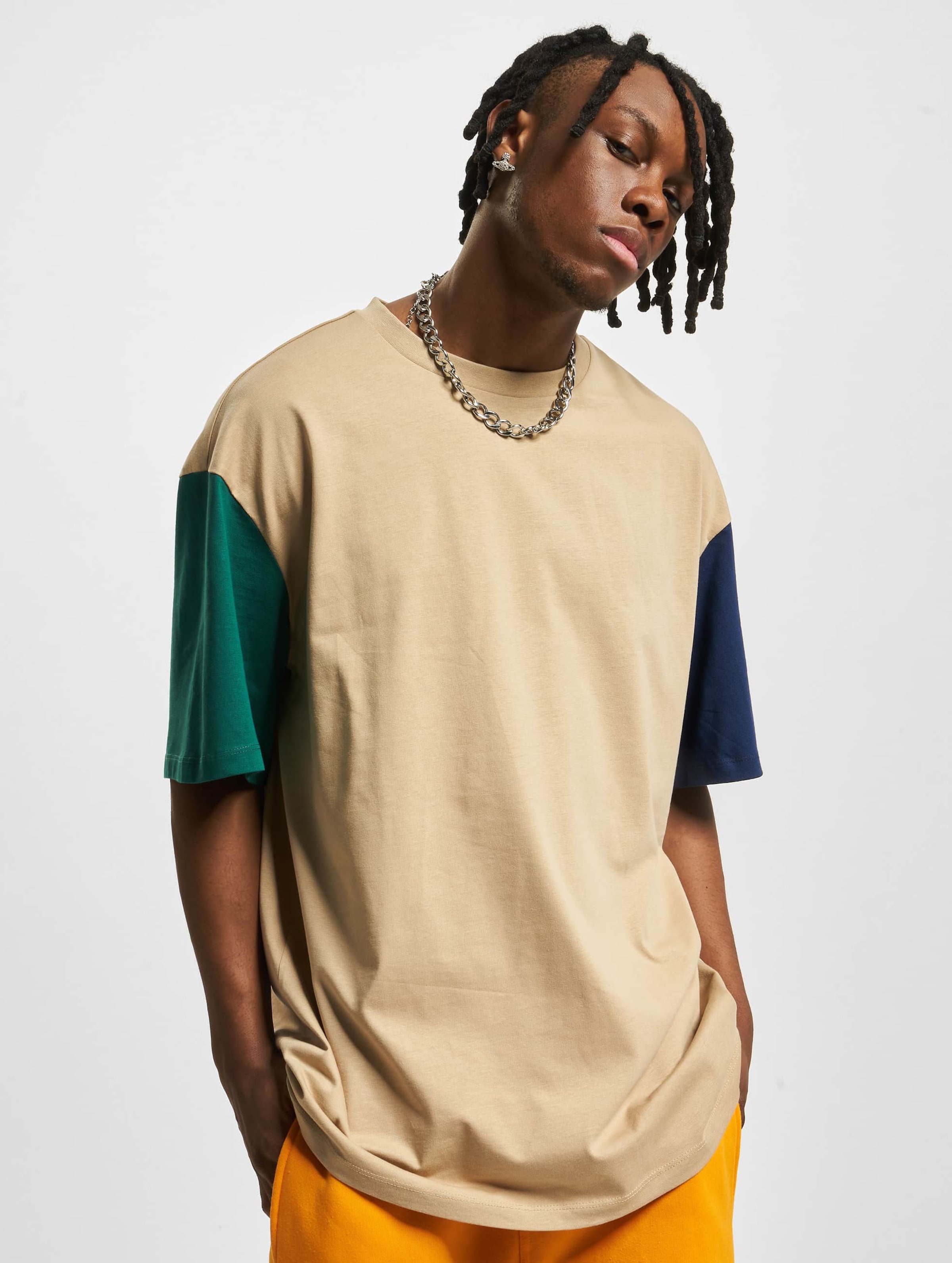 Urban Classics Organic Oversized Colorblock Tee