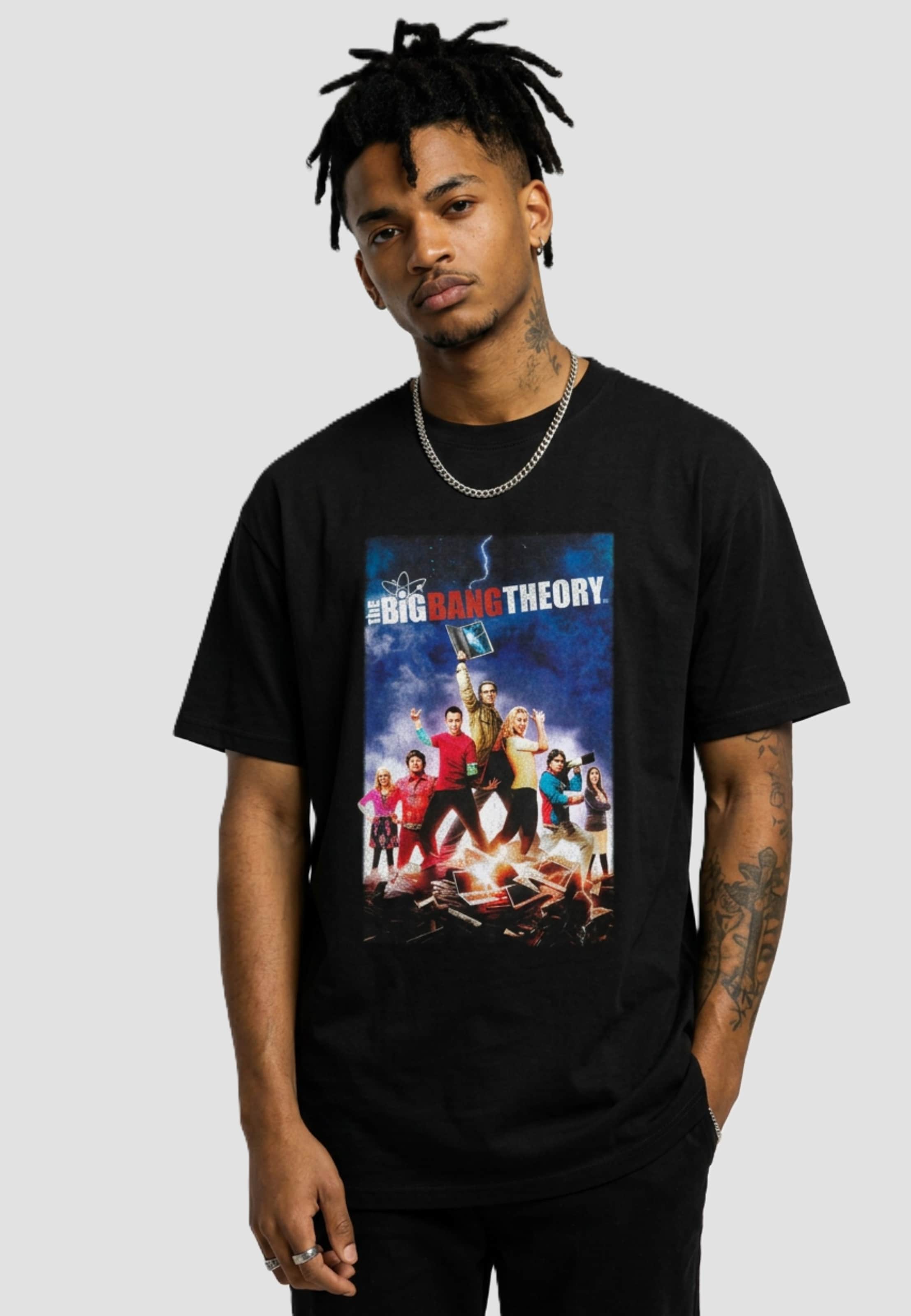 Merchcode The Big Bang Theory Poster Heavy Oversize Tee
