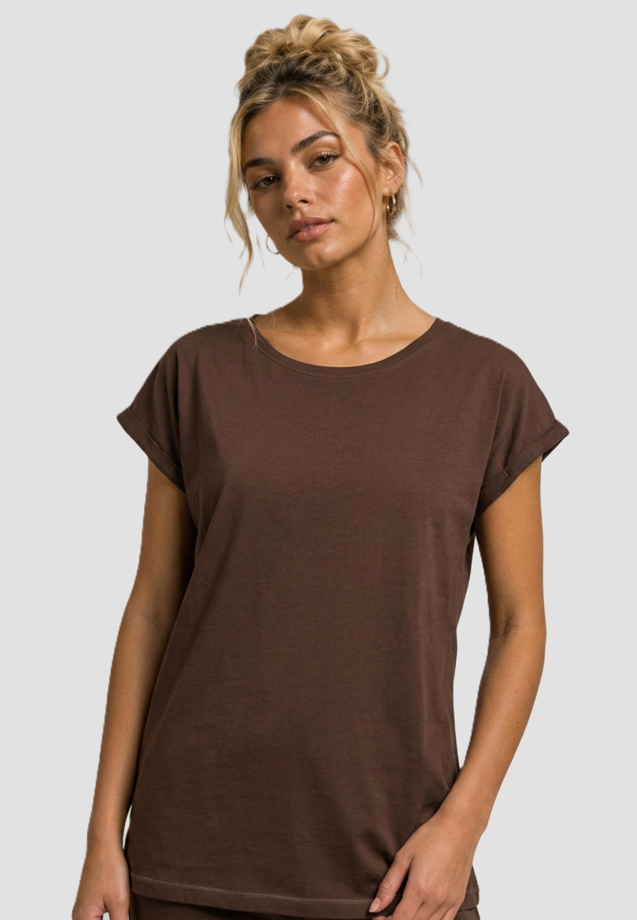 Urban Classics Ladies Extended Shoulder T-Shirt
