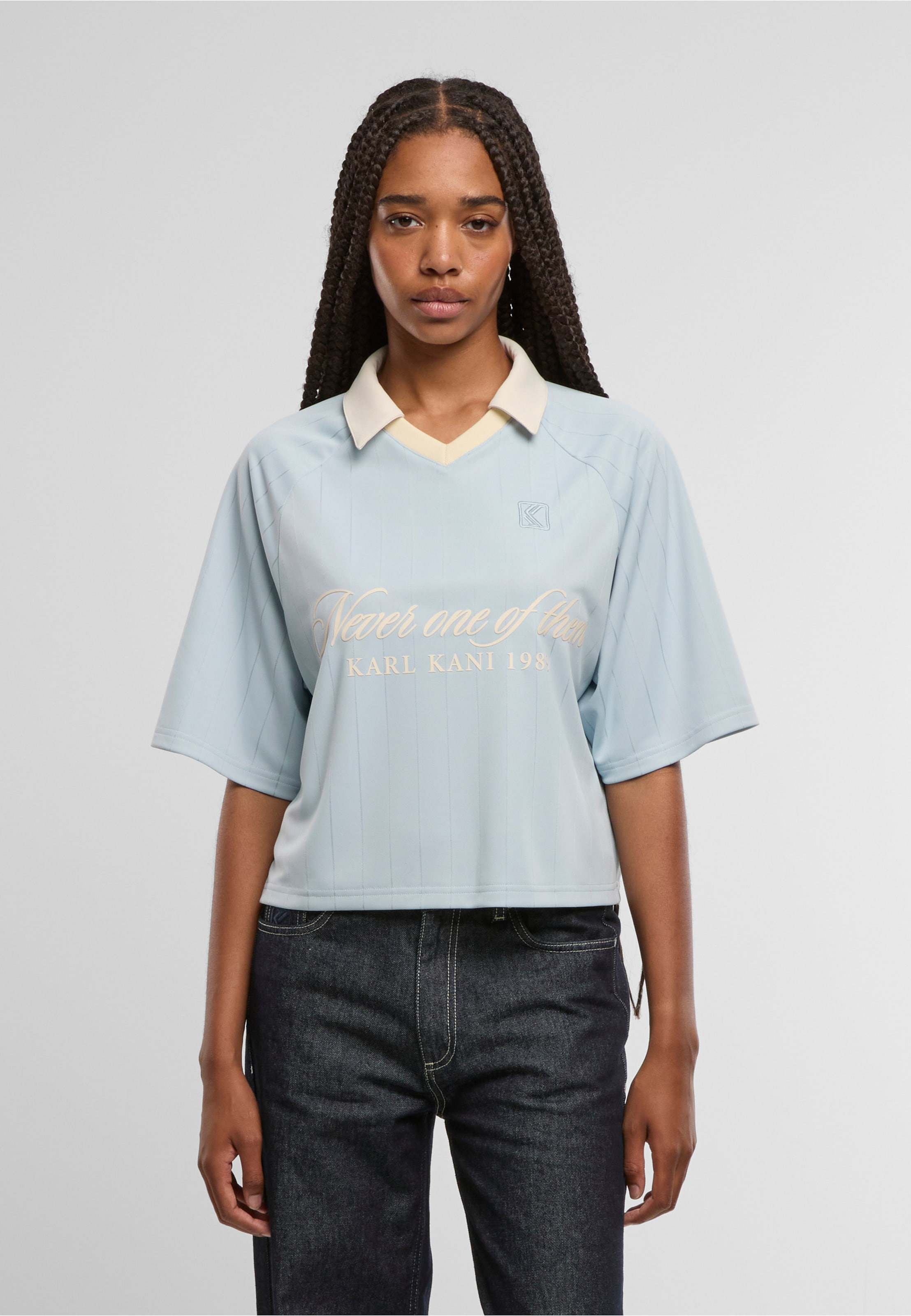 Karl Kani OG Shadow Pinstripe Soccer Jersey