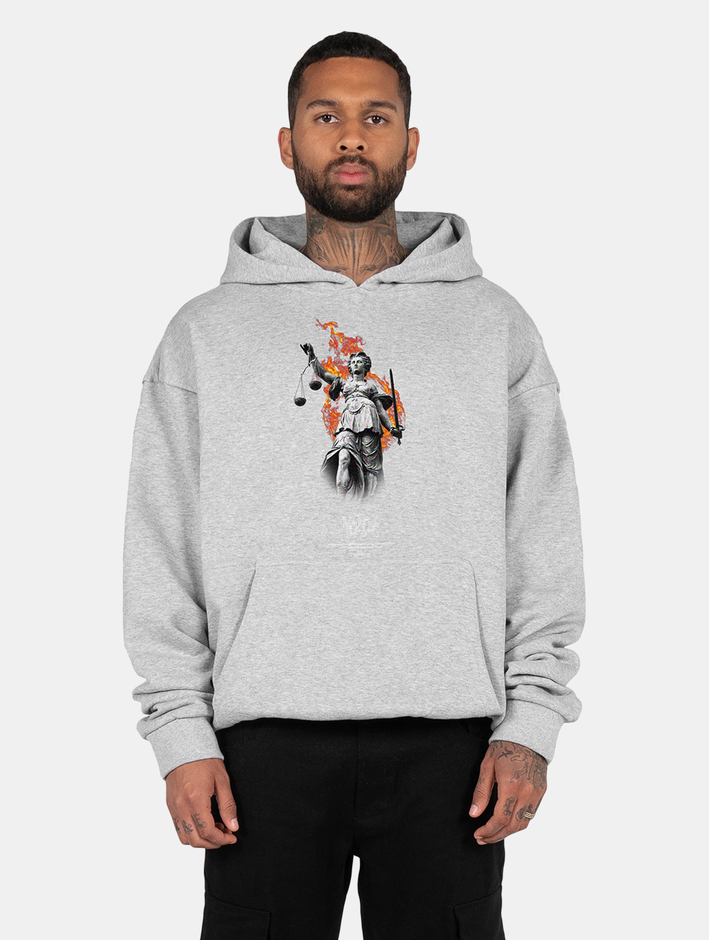 MJ Gonzales Justitia x Heavy Oversized Hoodie
