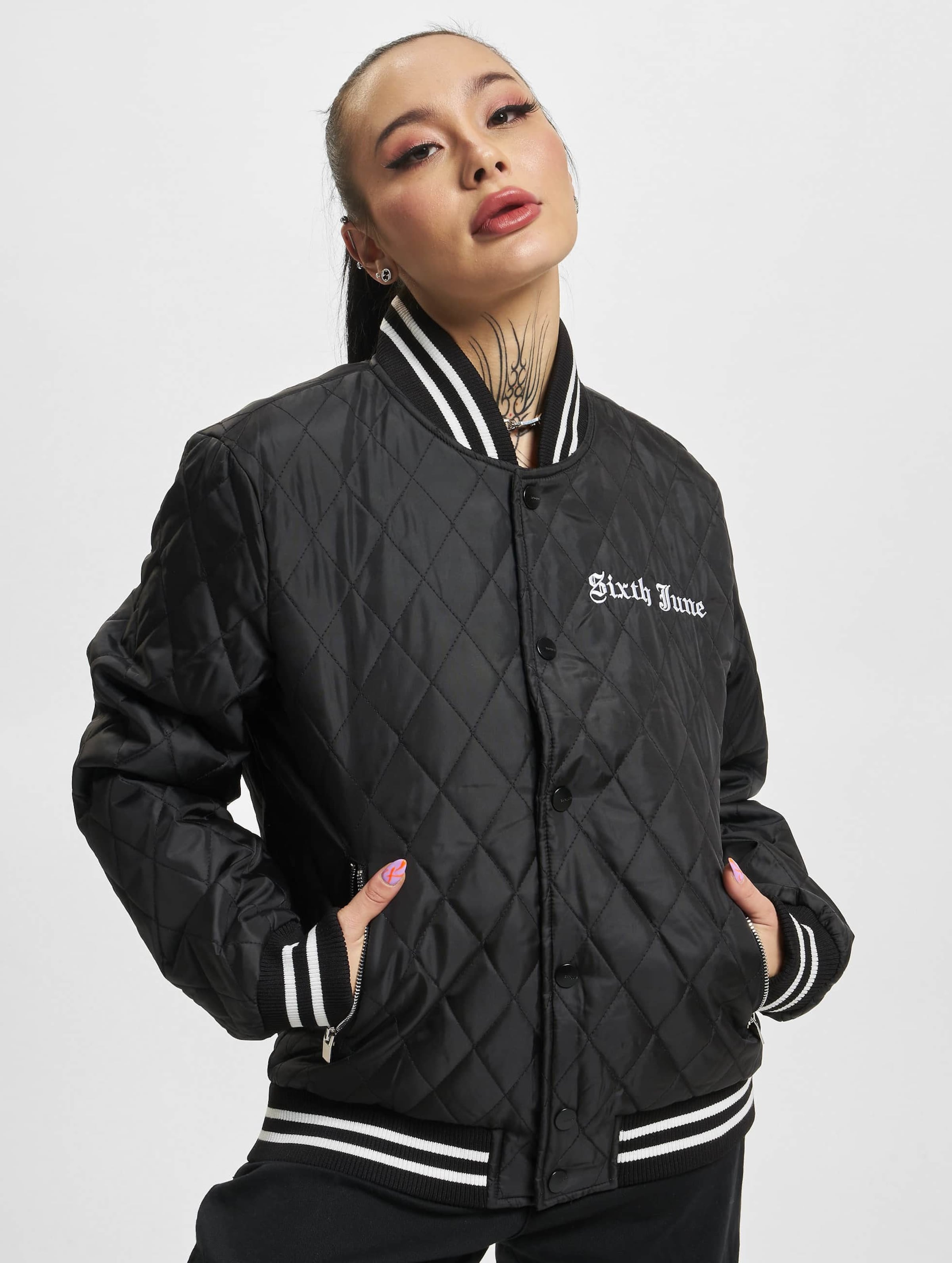 Sixth June Crew Padded College Jacke