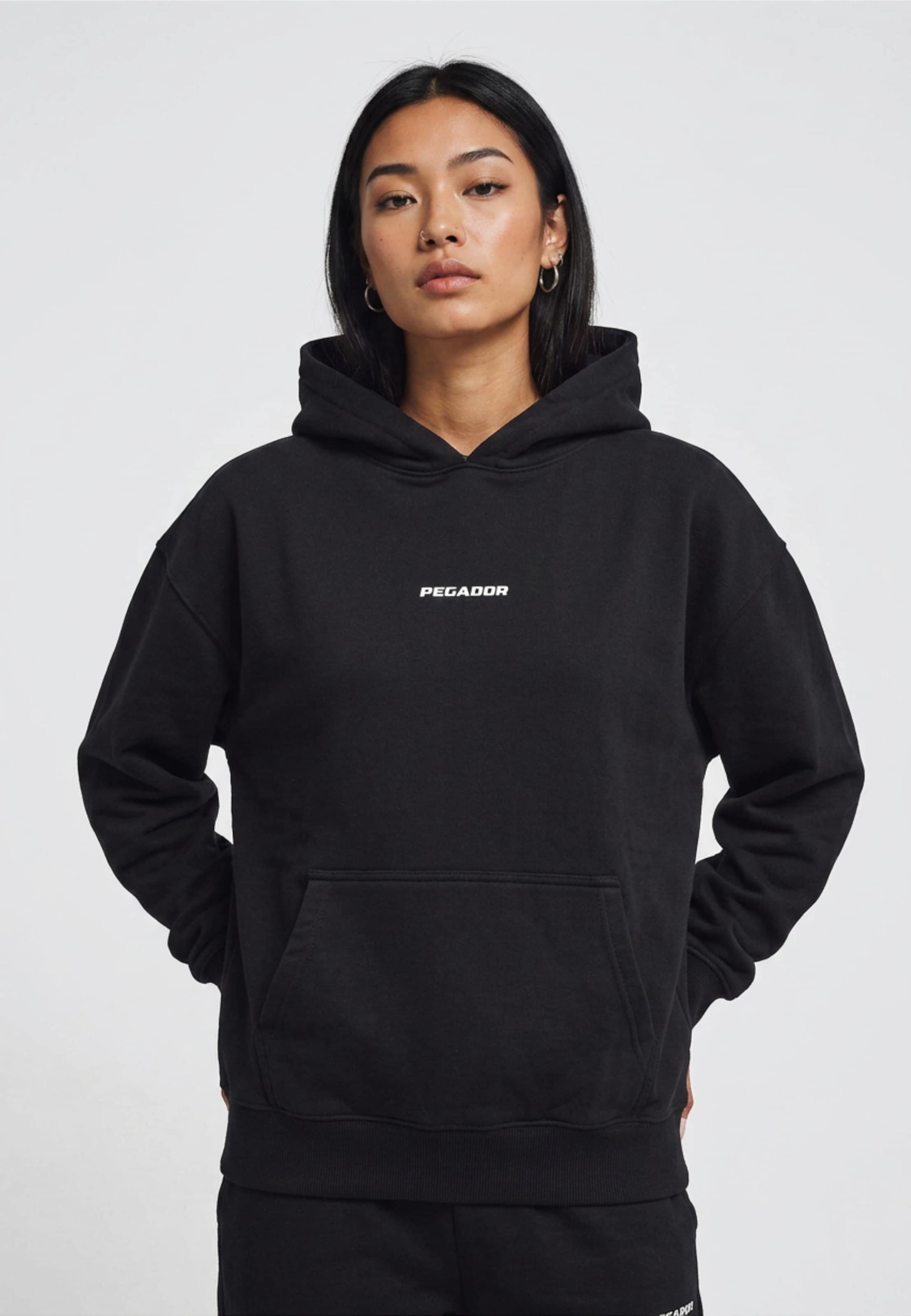 PEGADOR Clarita Logo Oversized Hoodie