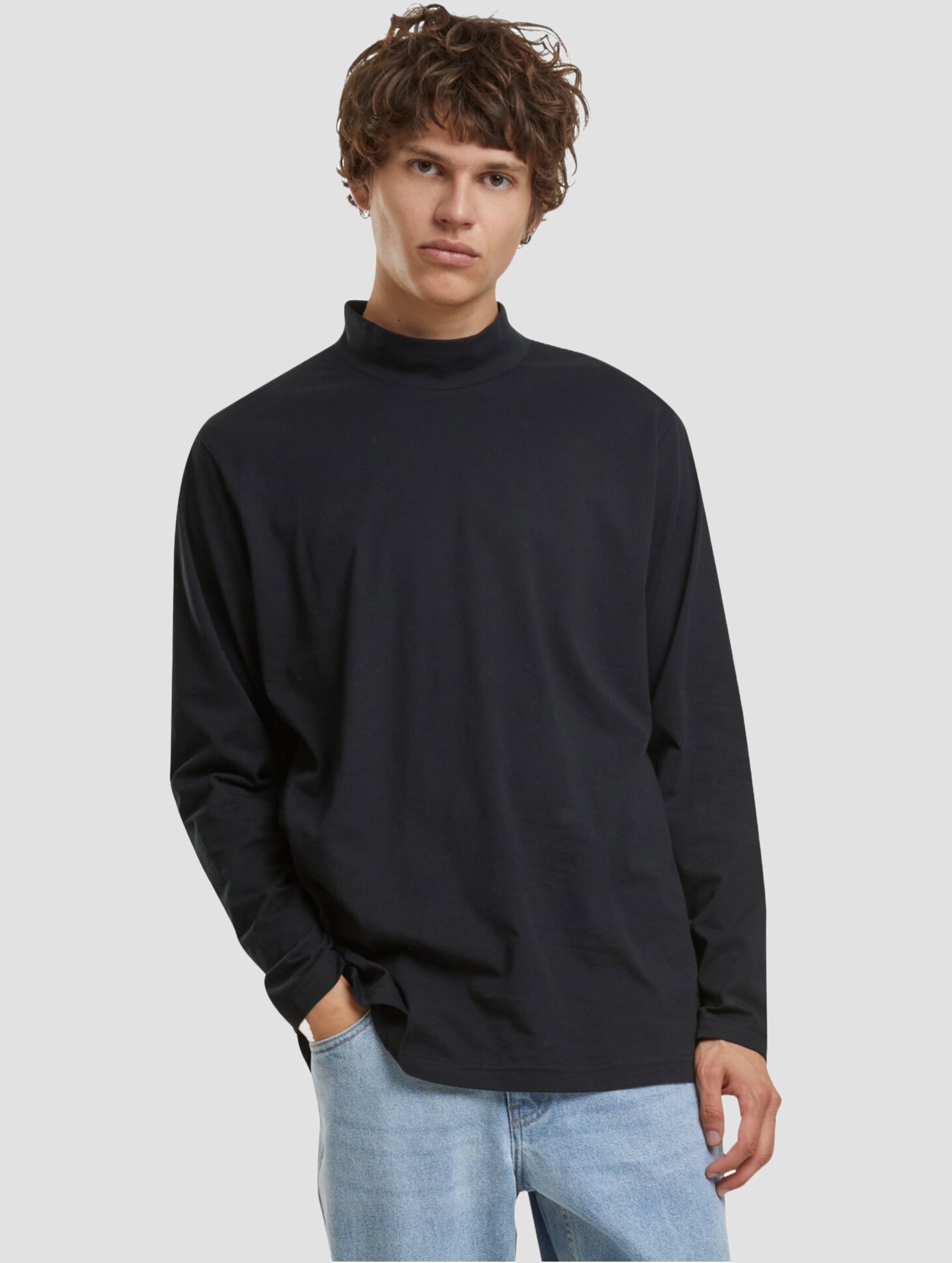 Urban Classics Mock Neck Longsleeve