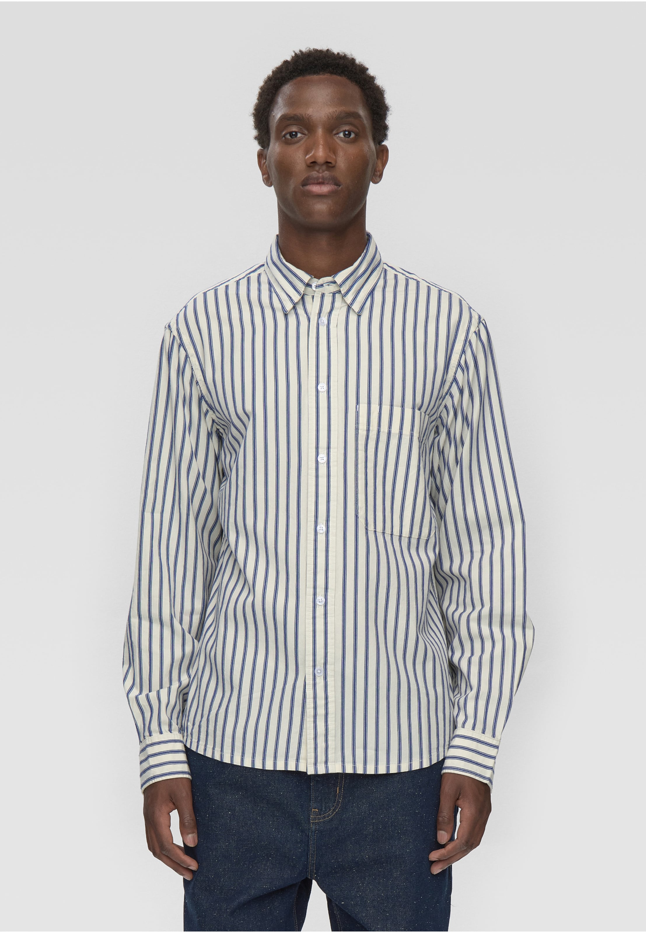 Minimum Pedro rlx ls striped shirt
