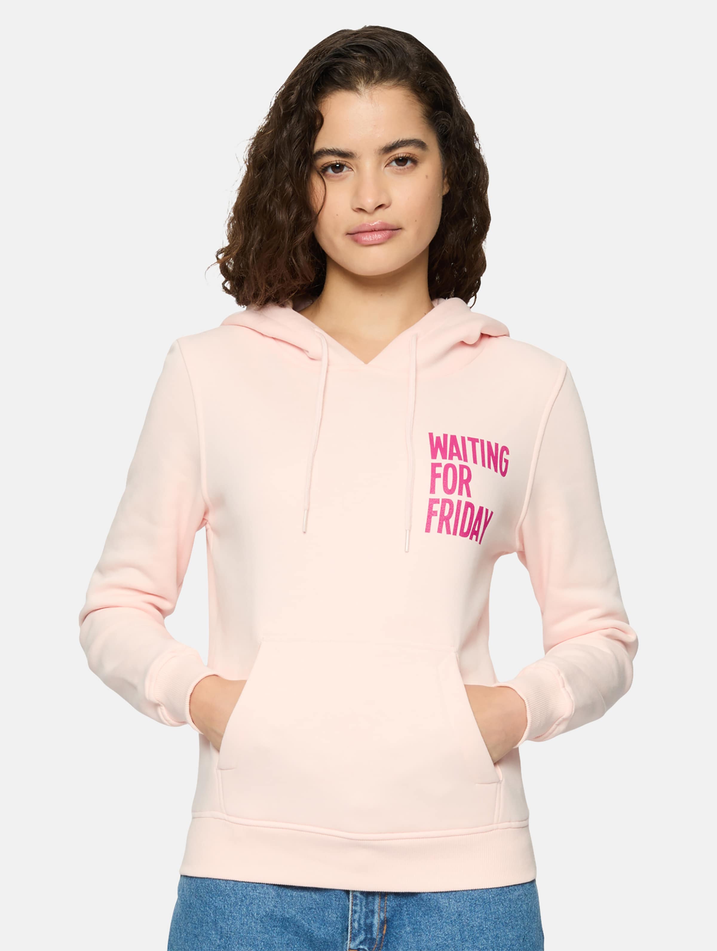 Mister Tee Ladies Waiting For Friday Hoody