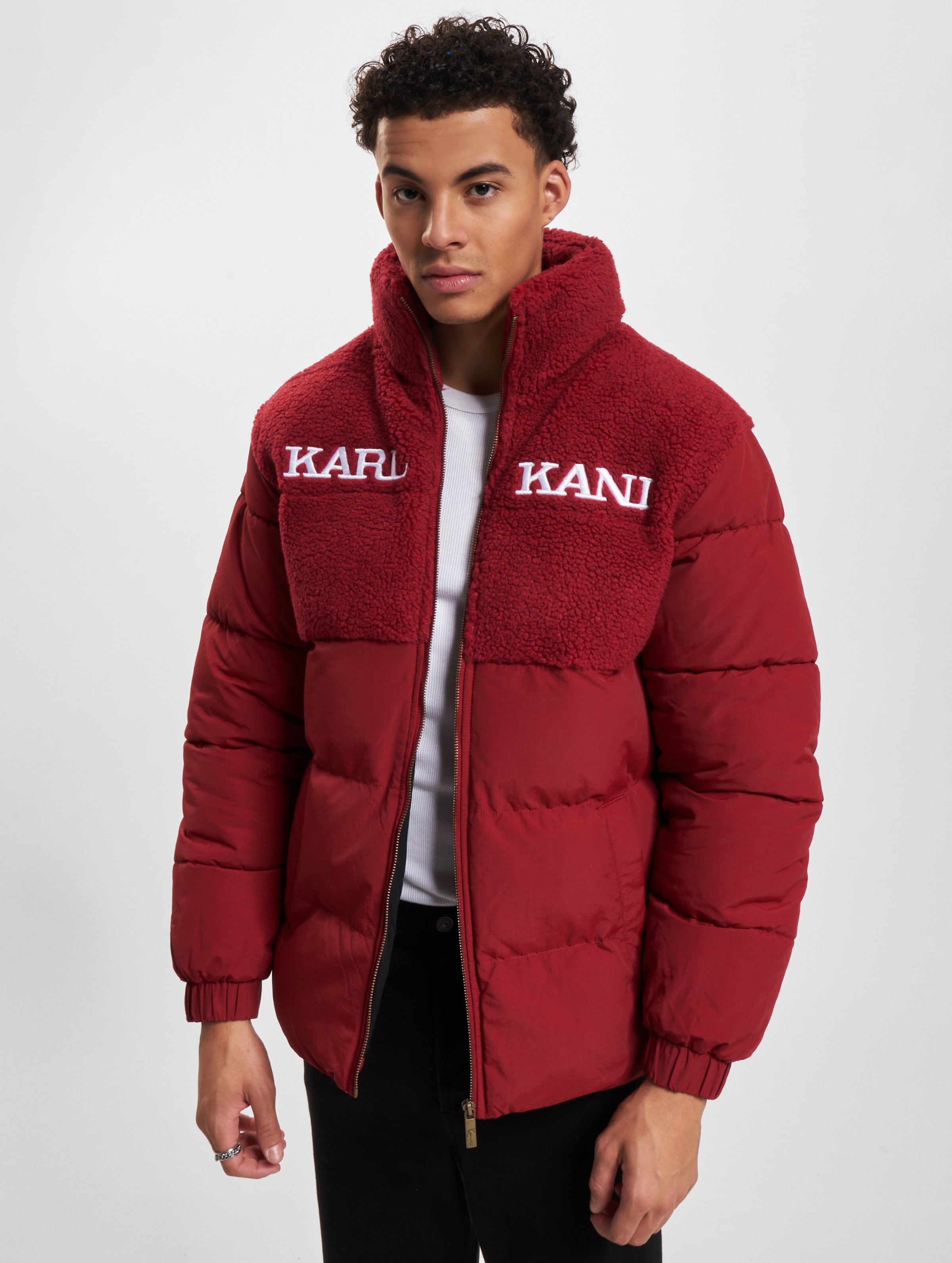 Karl Kani Retro Teddy Puffer Jacket