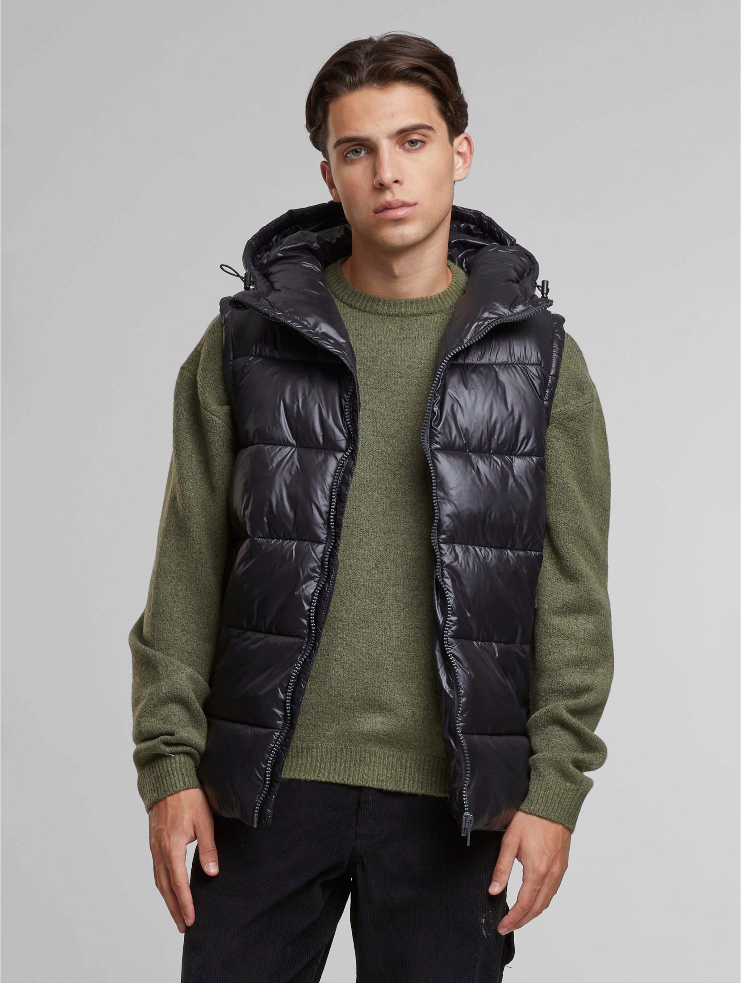 Urban Classics Recycled Hooded Puffer Weste