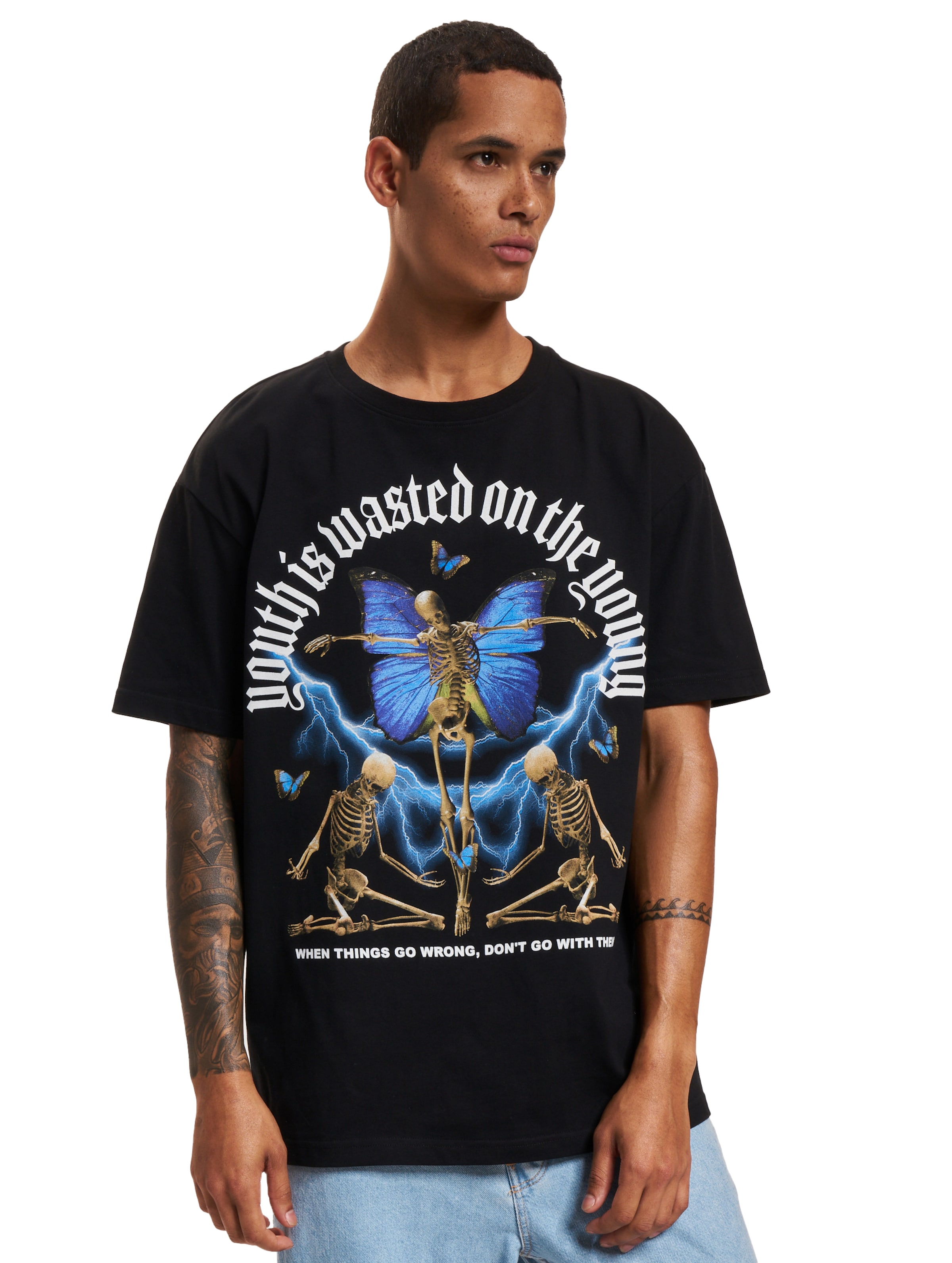Lost Youth LY TEE BUTTERFLY