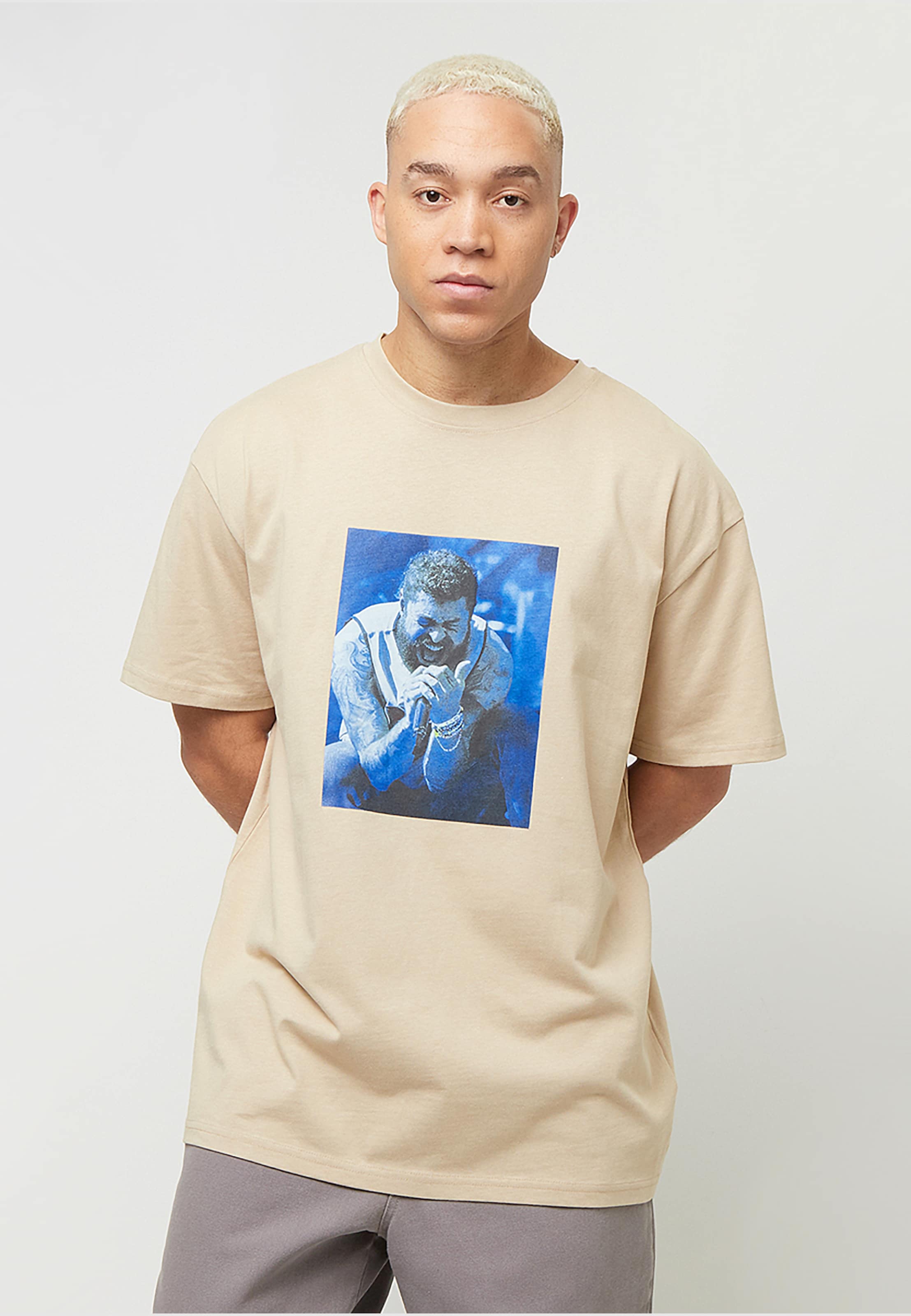 Merchcode Post Malone Tracklist Oversize Tee