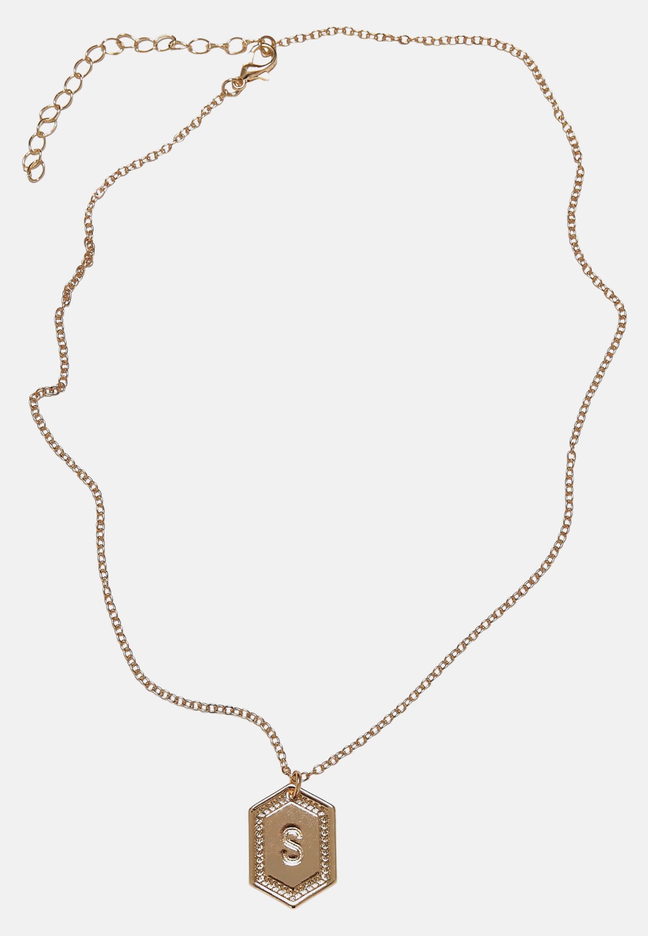 Urban Classics Letter Basic Necklace