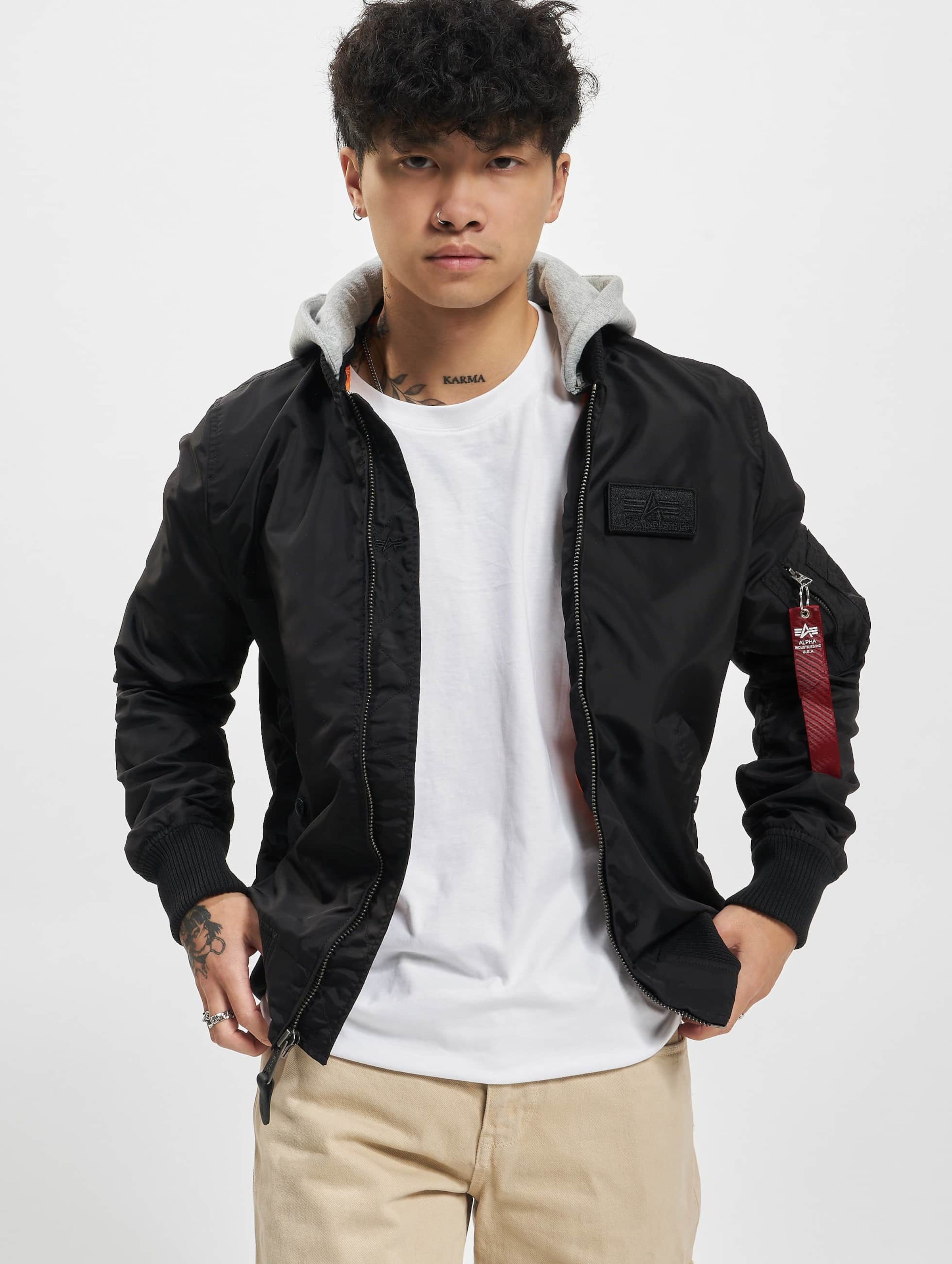 Alpha Industries MA-1 TT Hood Transition Jacket