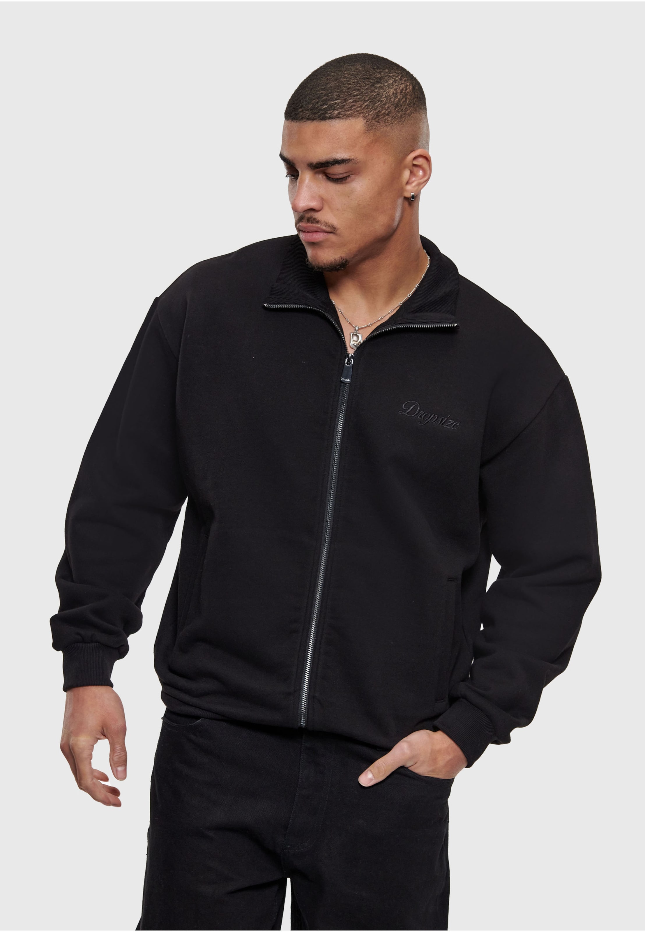 Dropsize 3D LOGO ZIPPER JACKET