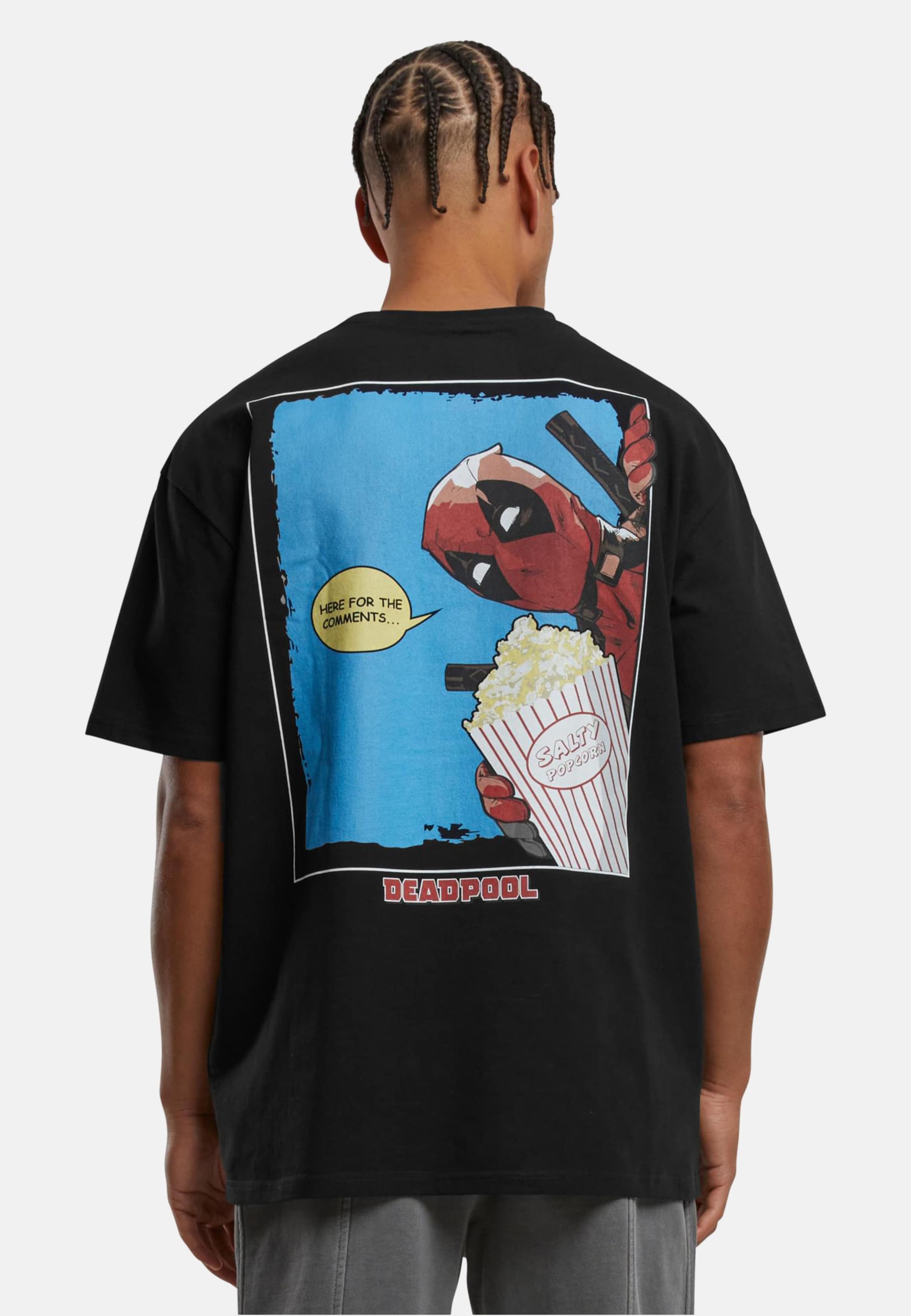 Mister Tee Upscale Deadpool Salty Popcorn Heavy Oversize