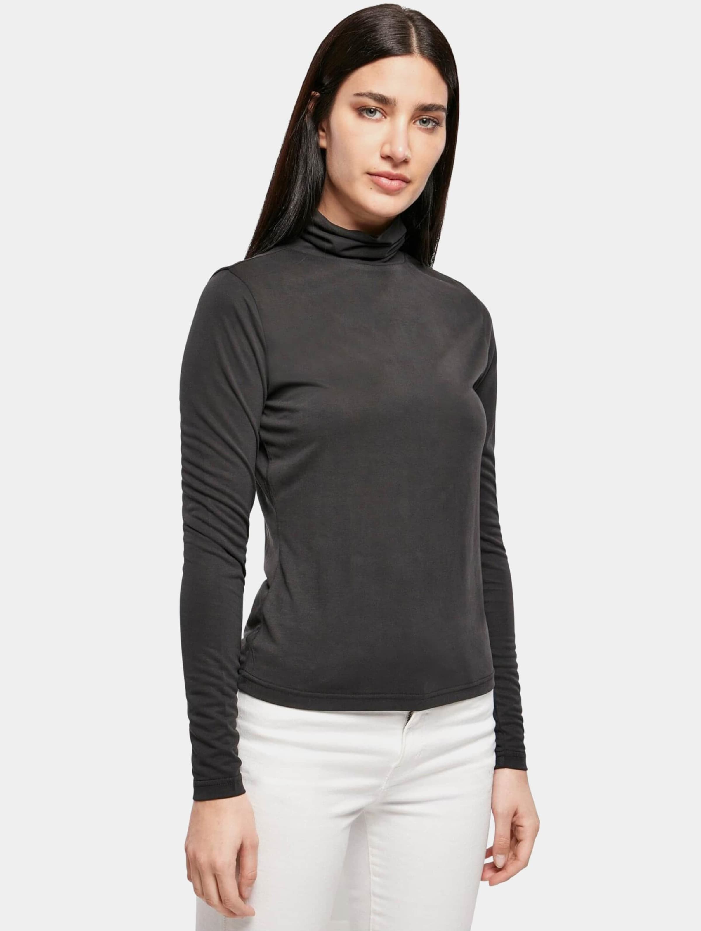 Urban Classics Ladies Modal Turtleneck Longsleeve