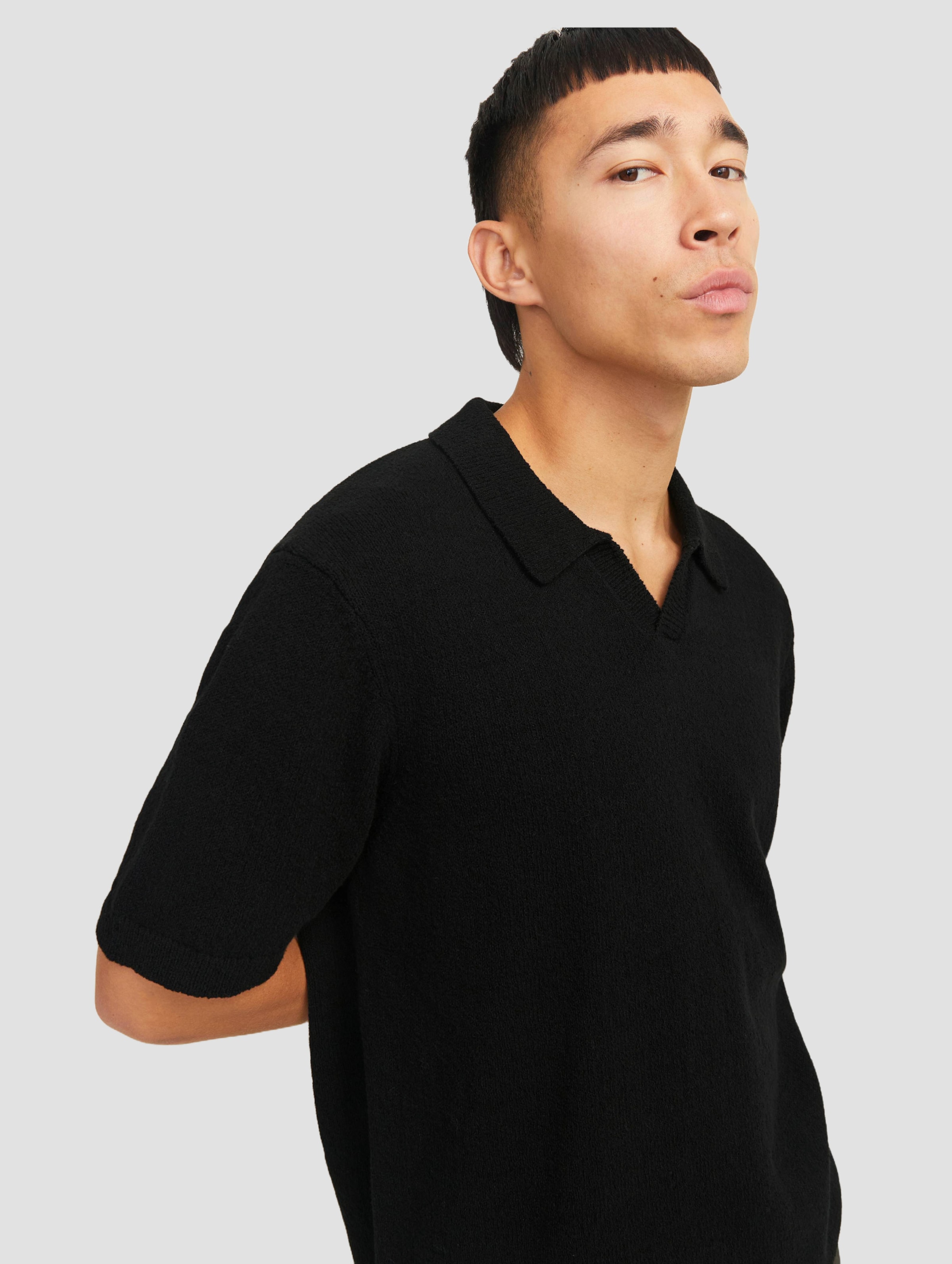 Jack & Jones Wilder Knit Split Neck Poloshirt