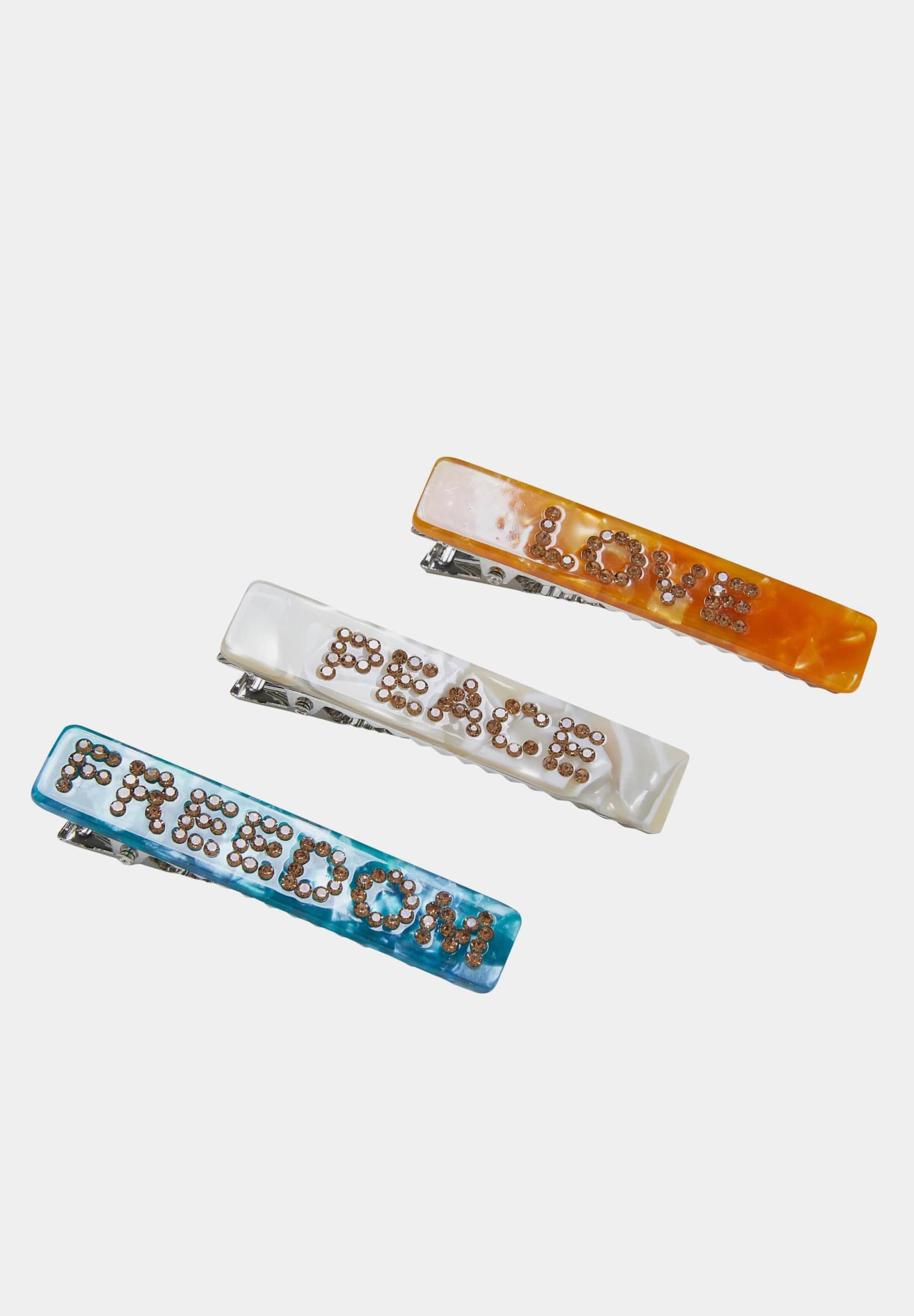 Urban Classics Statement Hair Clips 3-Pack