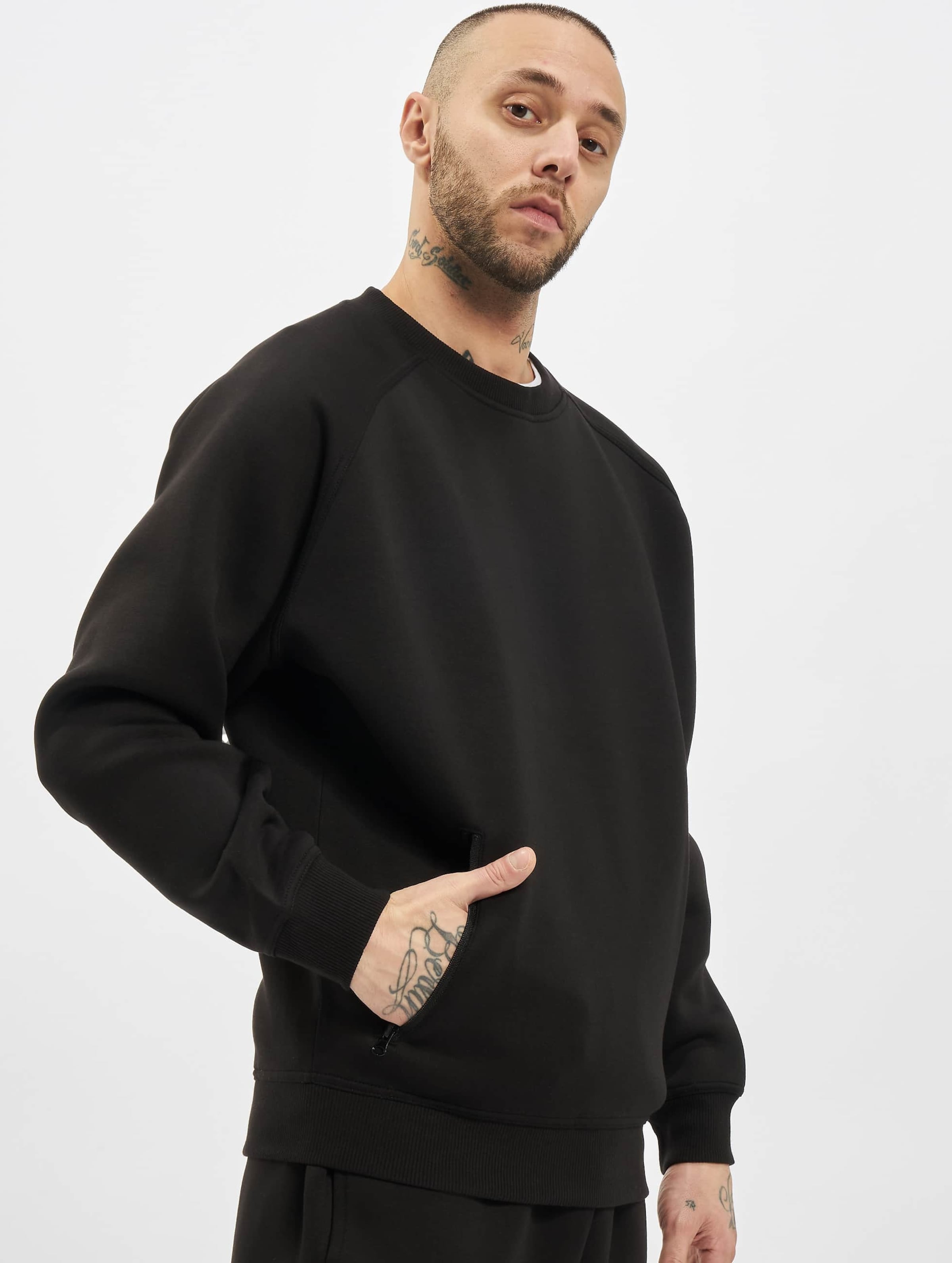 Urban Classics Raglan Zip Pocket Crew