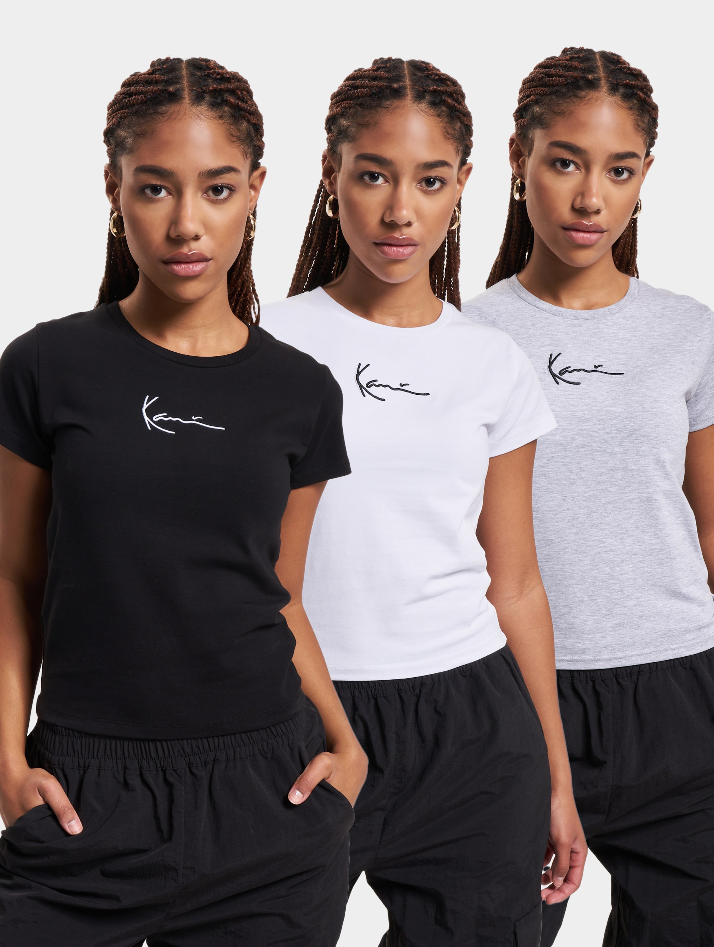 Karl Kani Small Signature 3-Pack Essential Tight T-Shirt