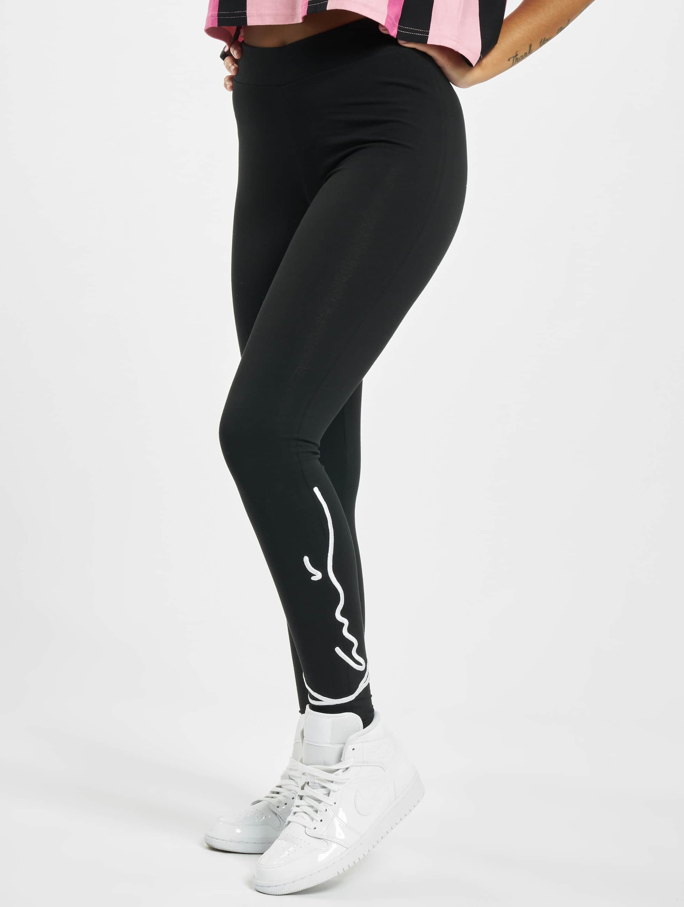 Karl Kani KKWQ32005BLK Signature Leggins black