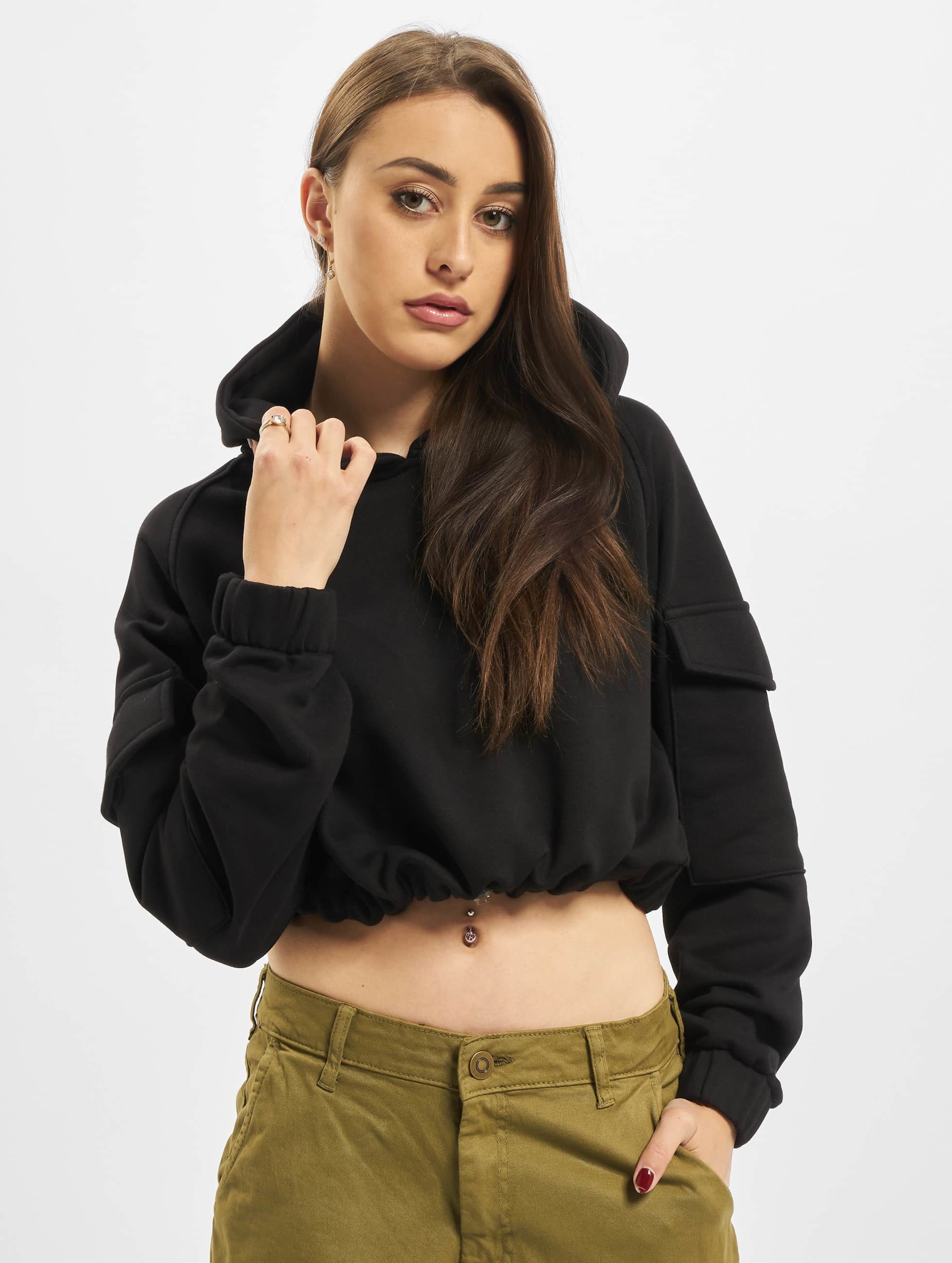 Urban Classics Ladies Short Worker Hoody