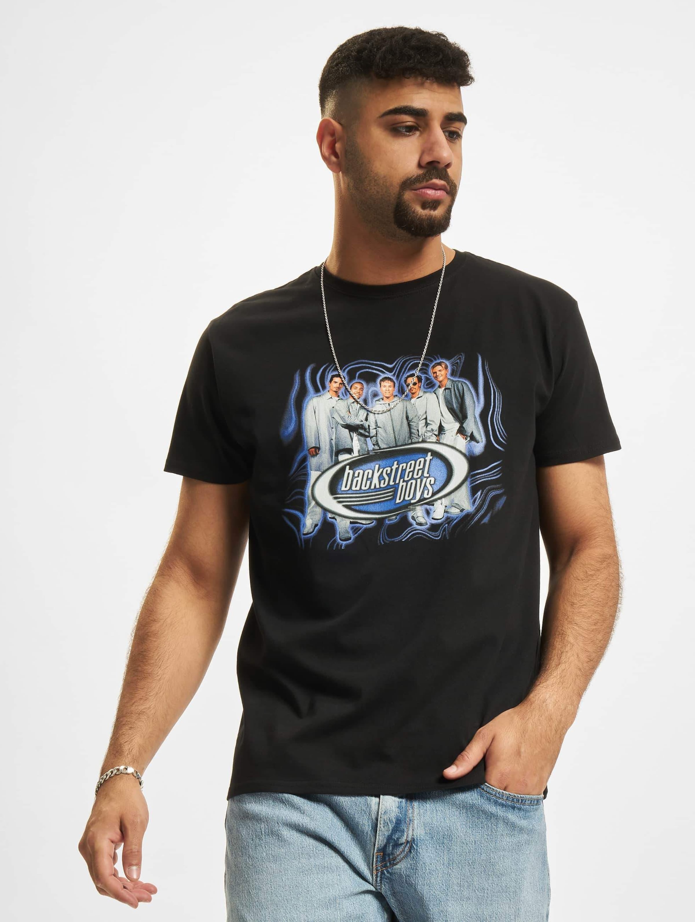 Merchcode Backstreet Boys Throwback Oval Tee