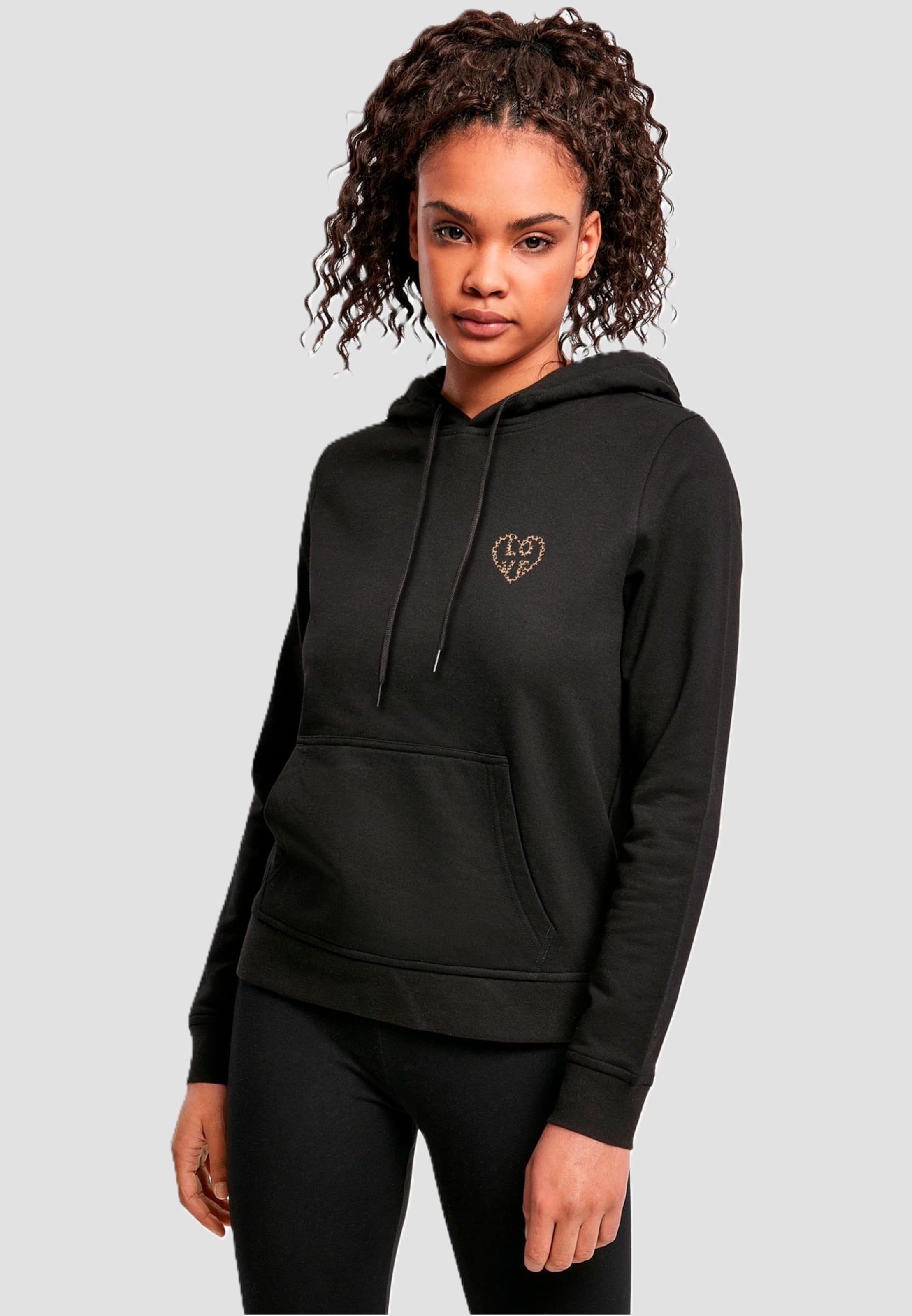 Merchcode Ladies Leo Love Basic Hoody
