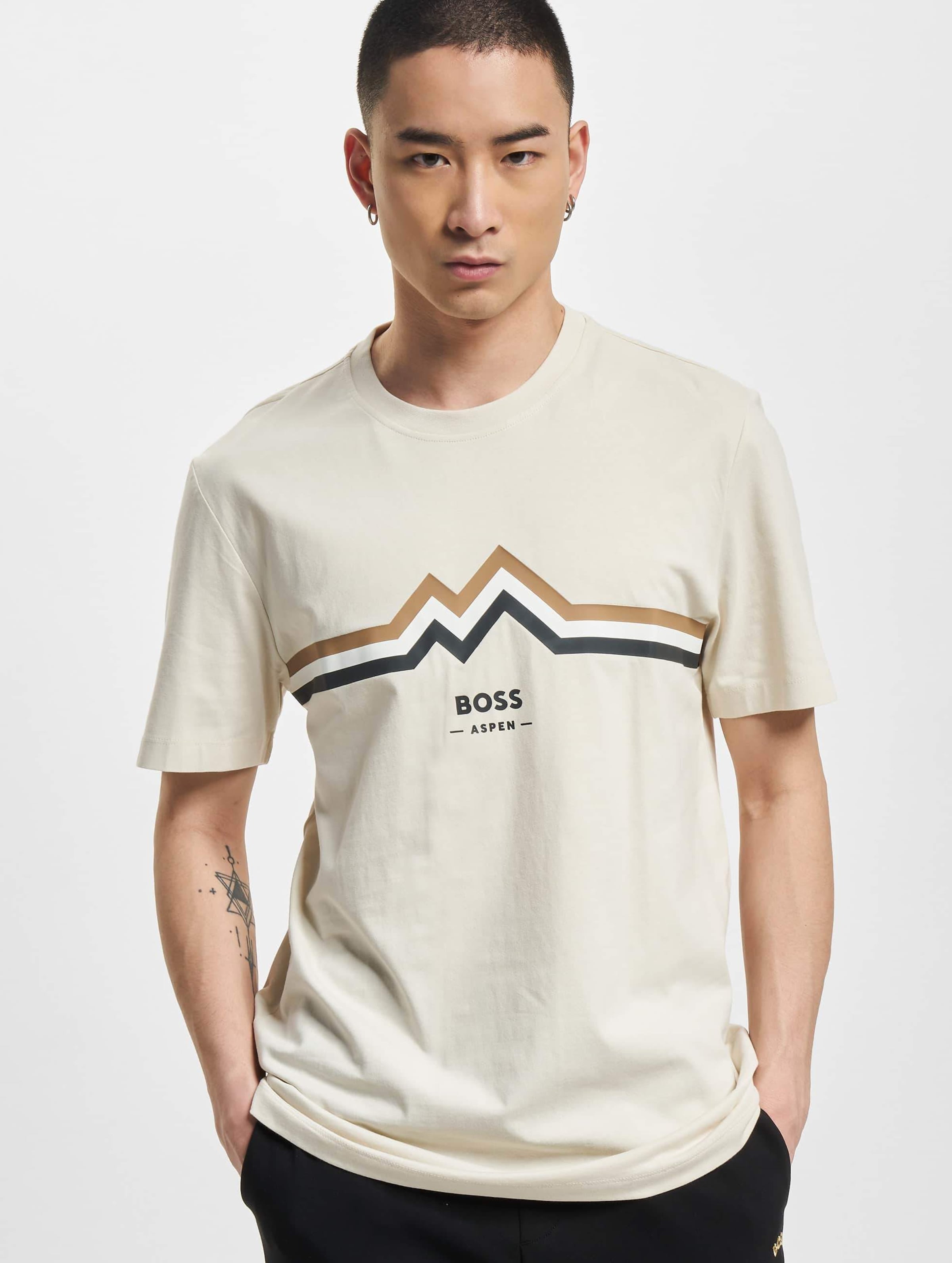 Hugo Tessler 187 Slim Fit Logo Artwork T-Shirt