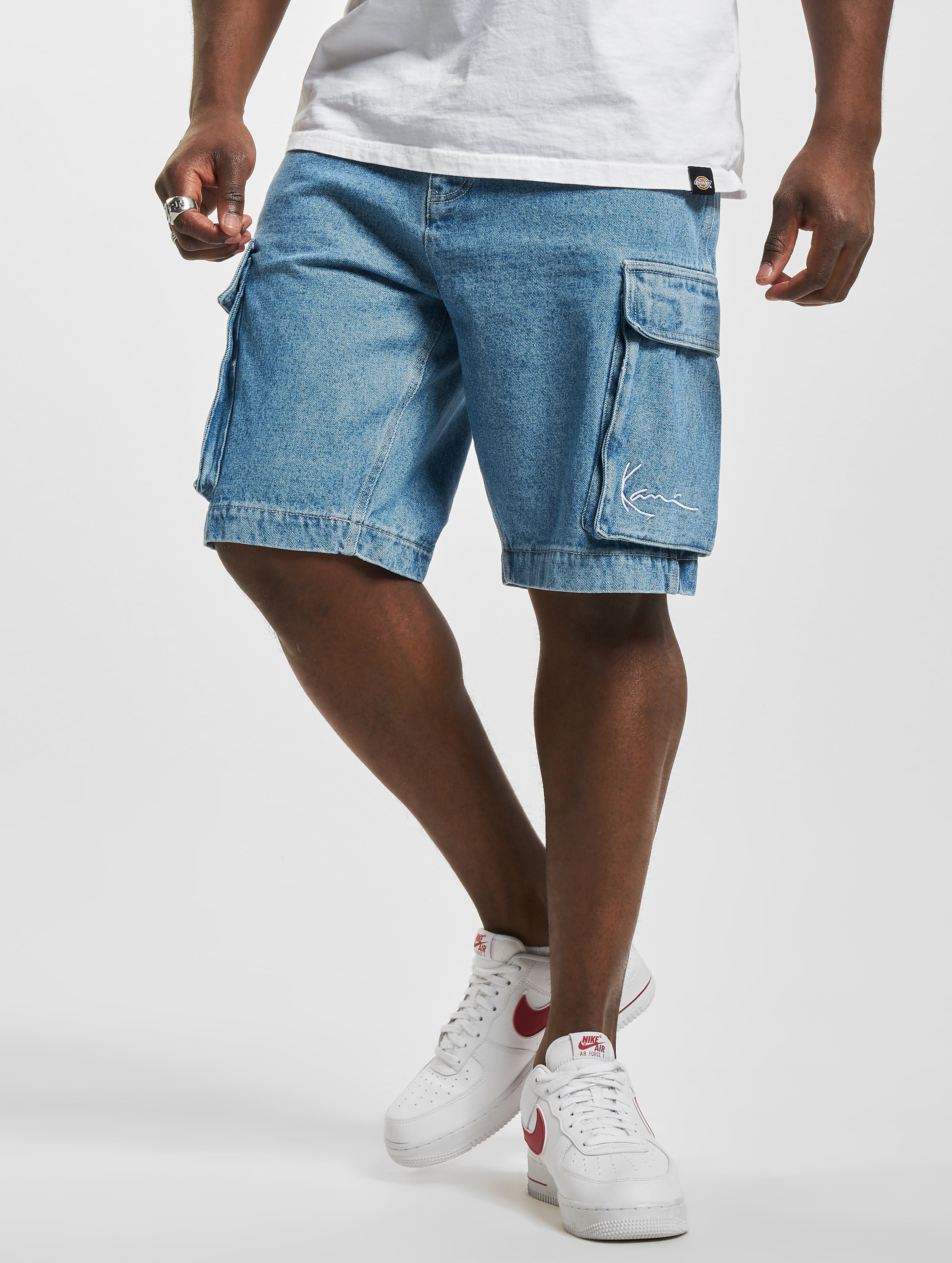 Karl Kani KK Small Signature Denim Cargo Pants Vintage