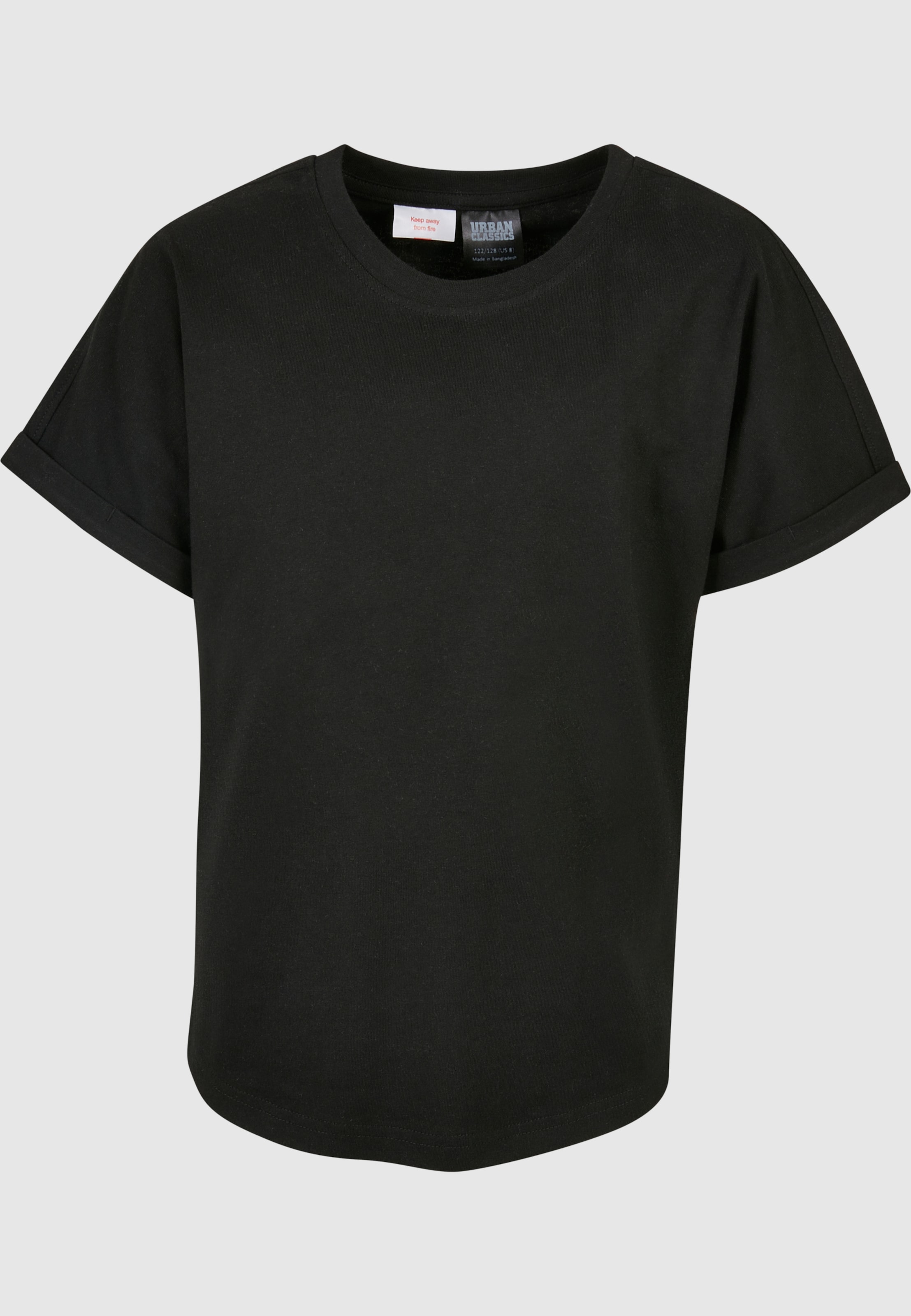 Urban Classics Boys Long Shaped Turnup 2-Pack T-Shirt
