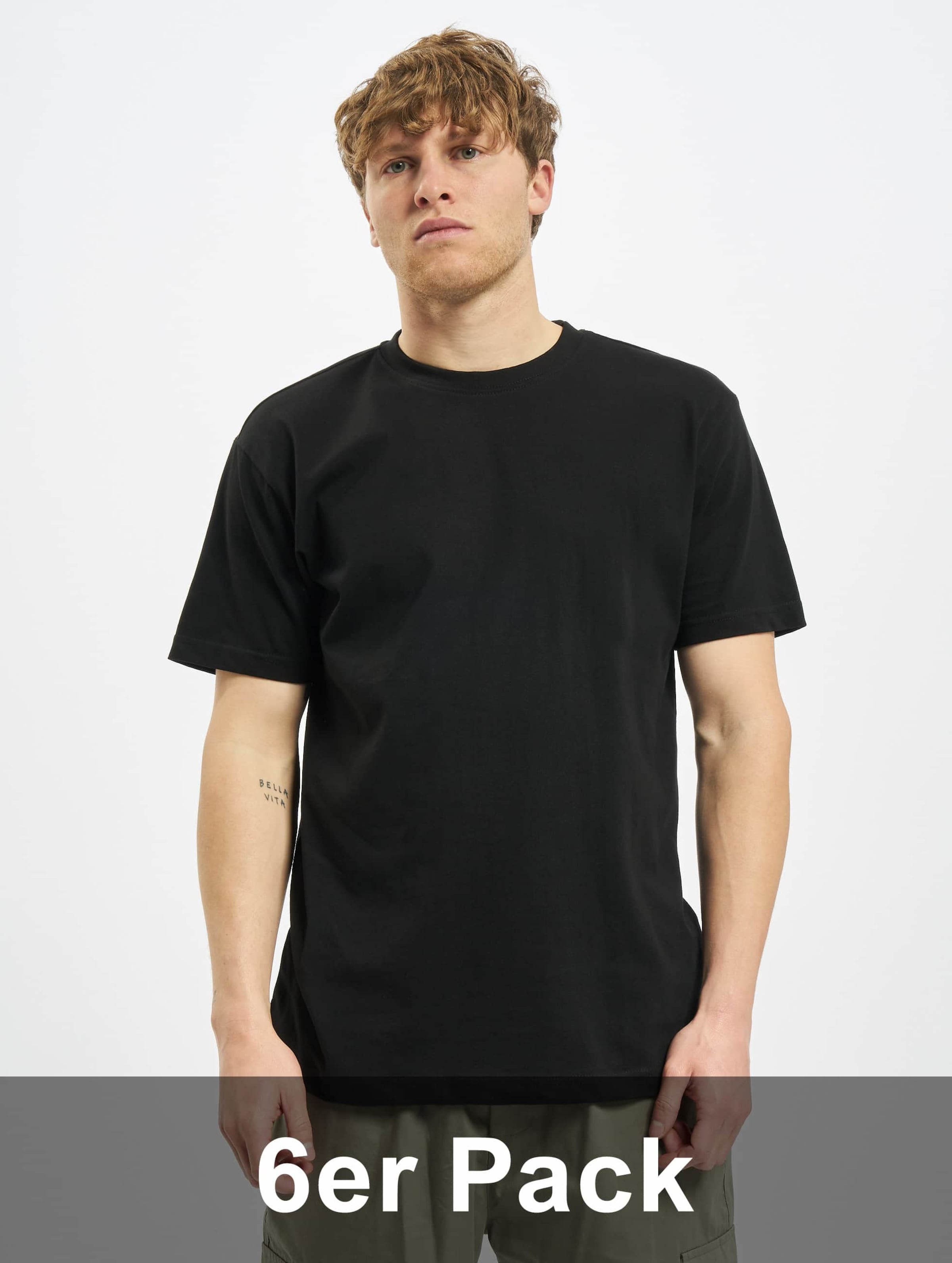Urban Classics Basic Tee 6-Pack