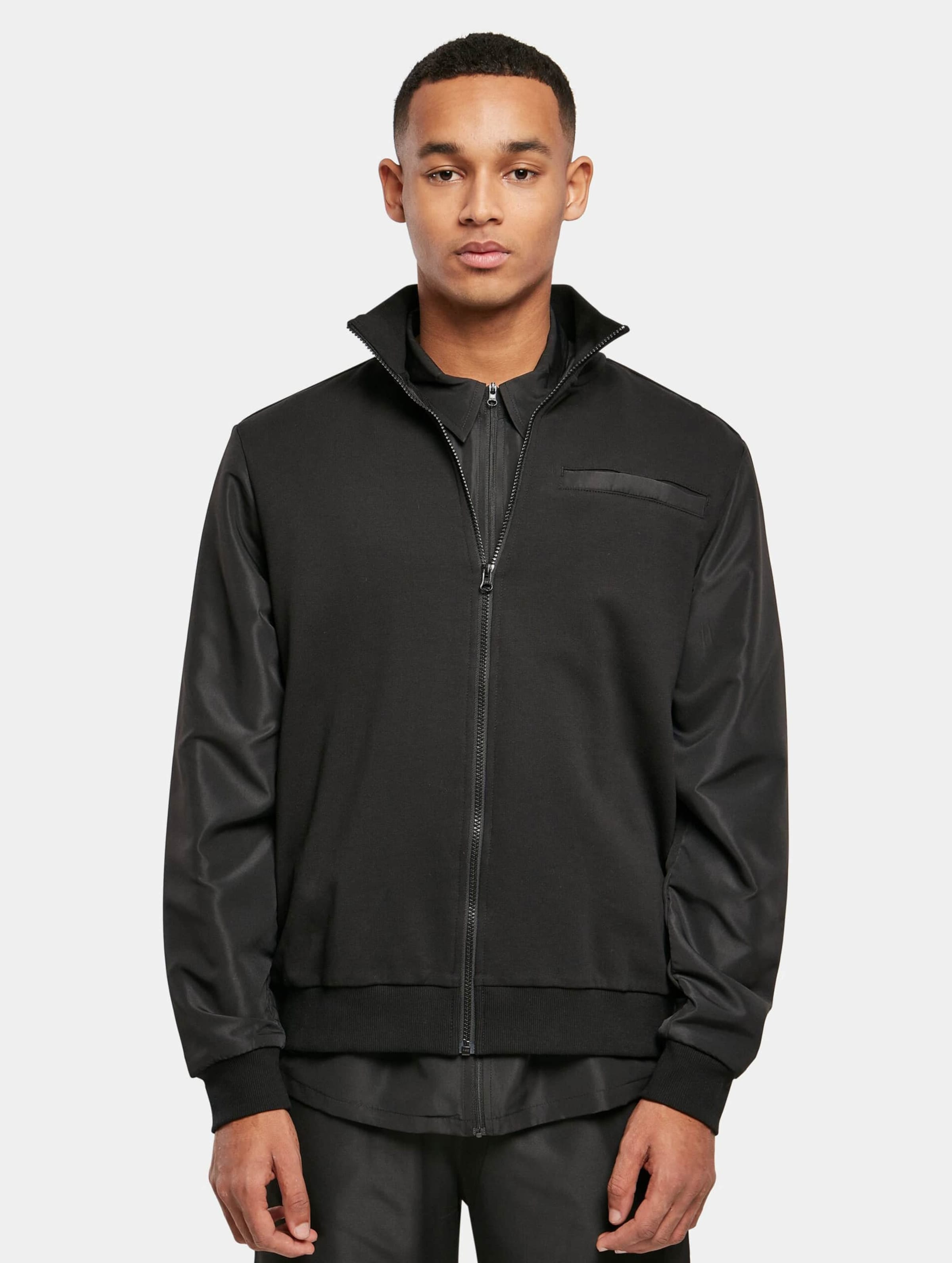 Urban Classics Organic and Recycled Fabric Mix Track Jacket