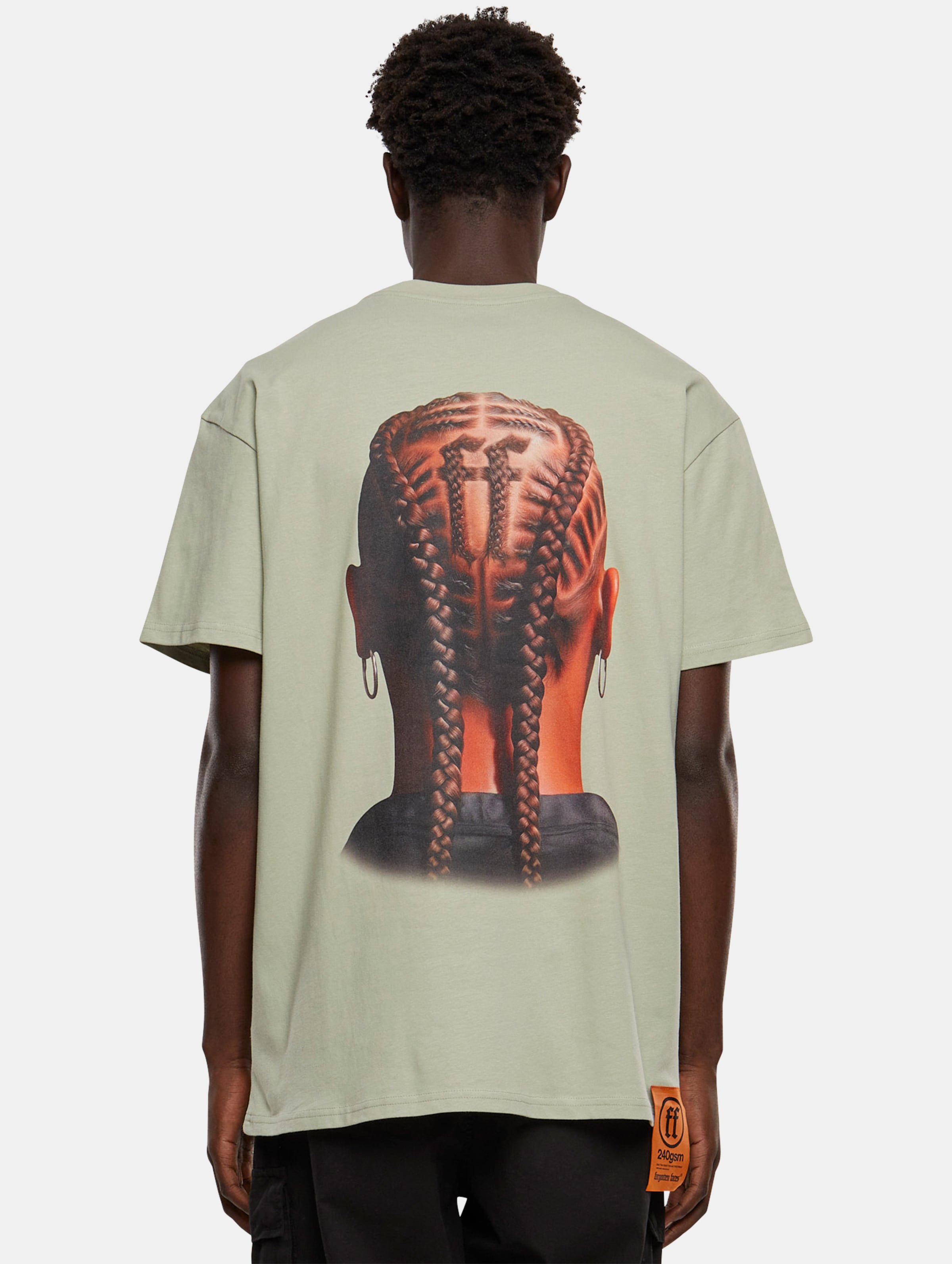 Forgotten Faces Braids Oversize Tee