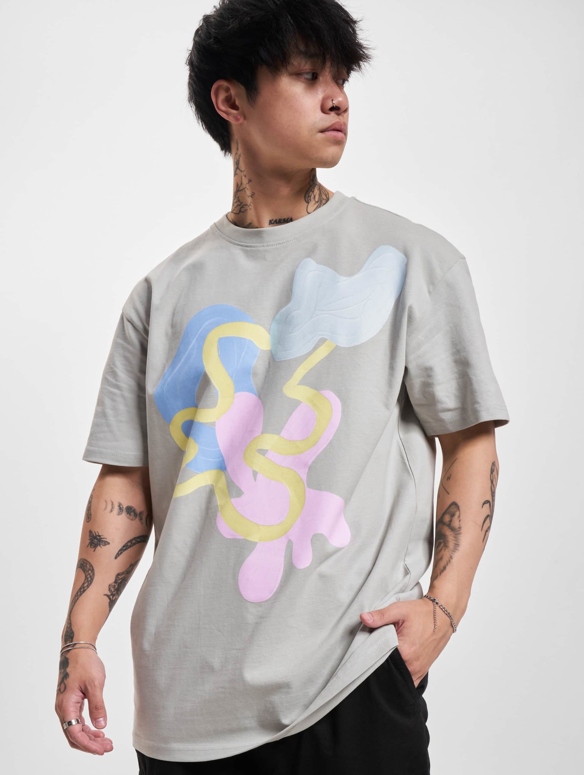 Mister Tee Upscale Abstract Oversize T-Shirt