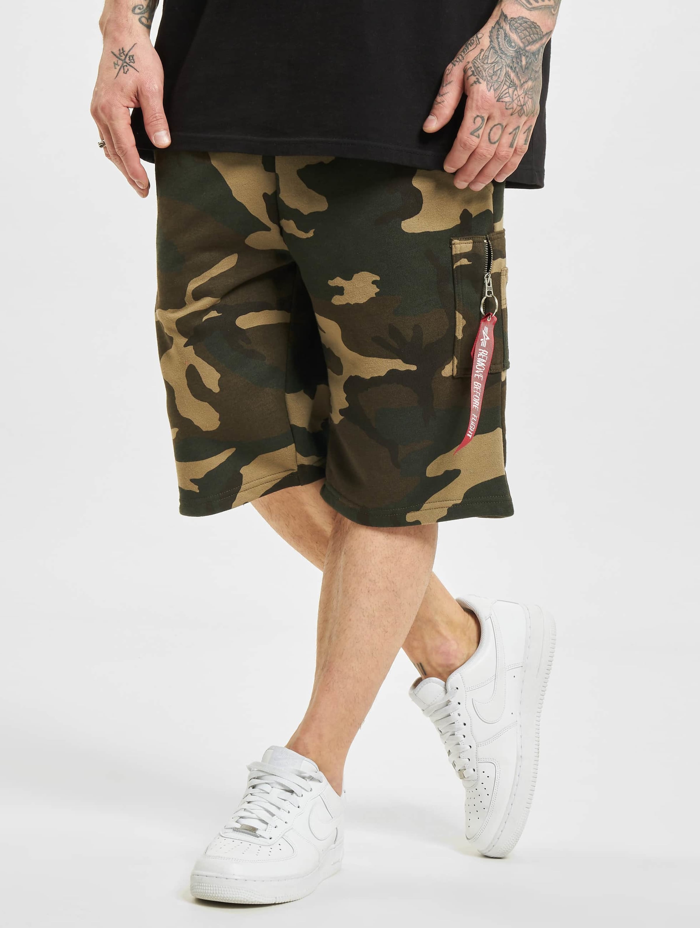 Alpha Industries X-Fit Cargo Camo Short