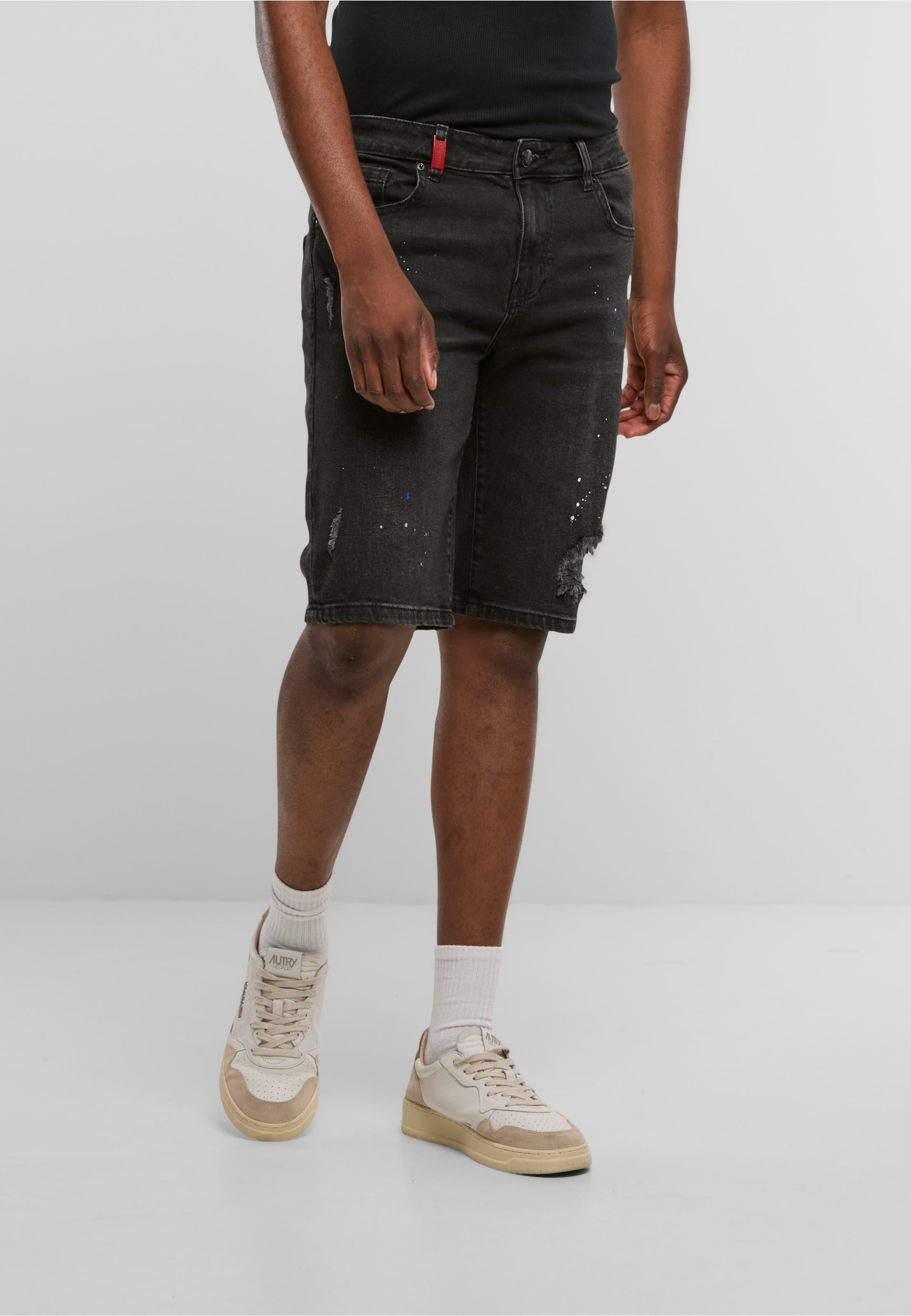 2Y Premium Leonardo Ripped Slim Fit Short