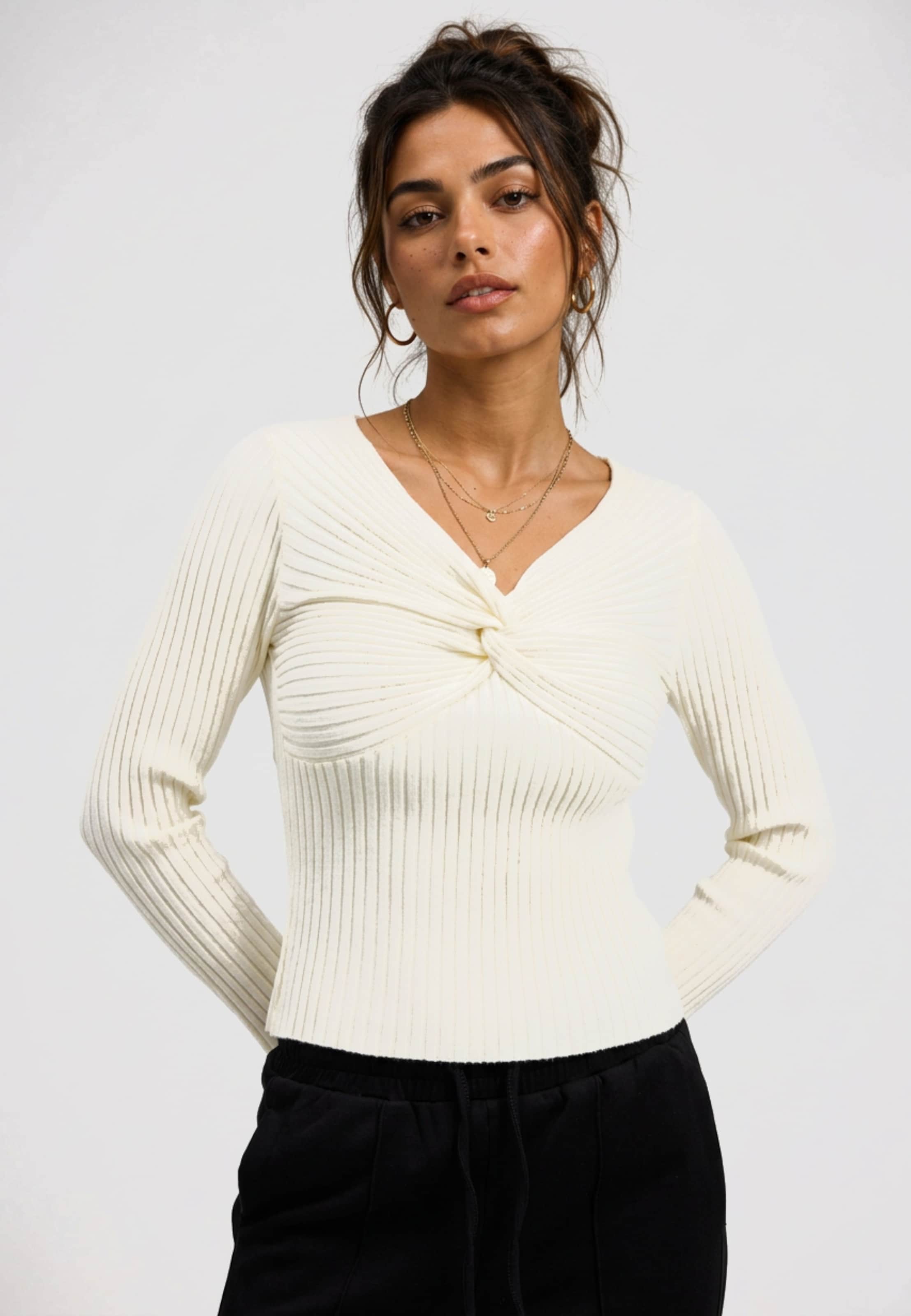 Estelou knot rib longsleeve