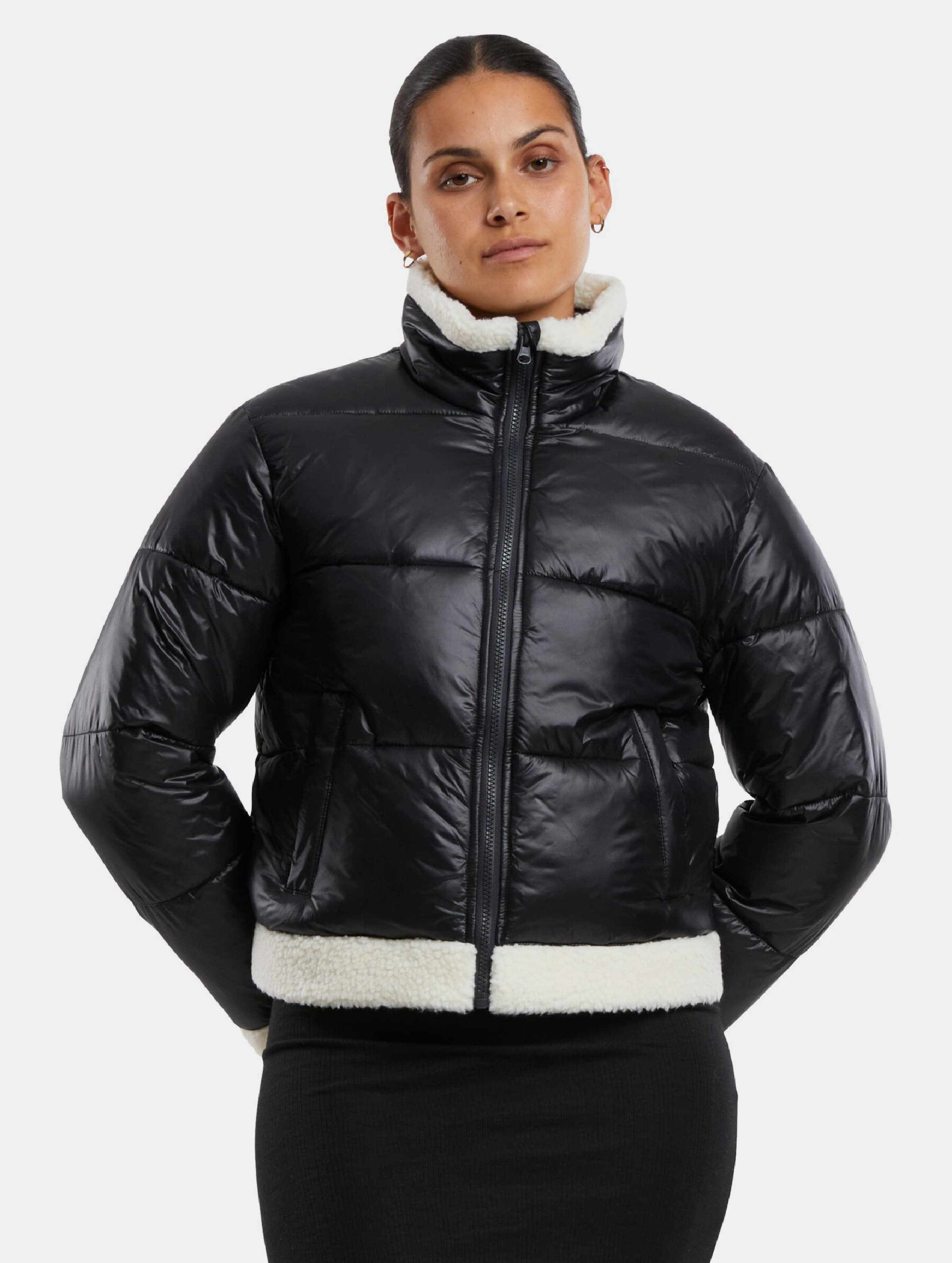 Urban Classics Ladies Recycled Shiny Sherpa Puffer Jacket