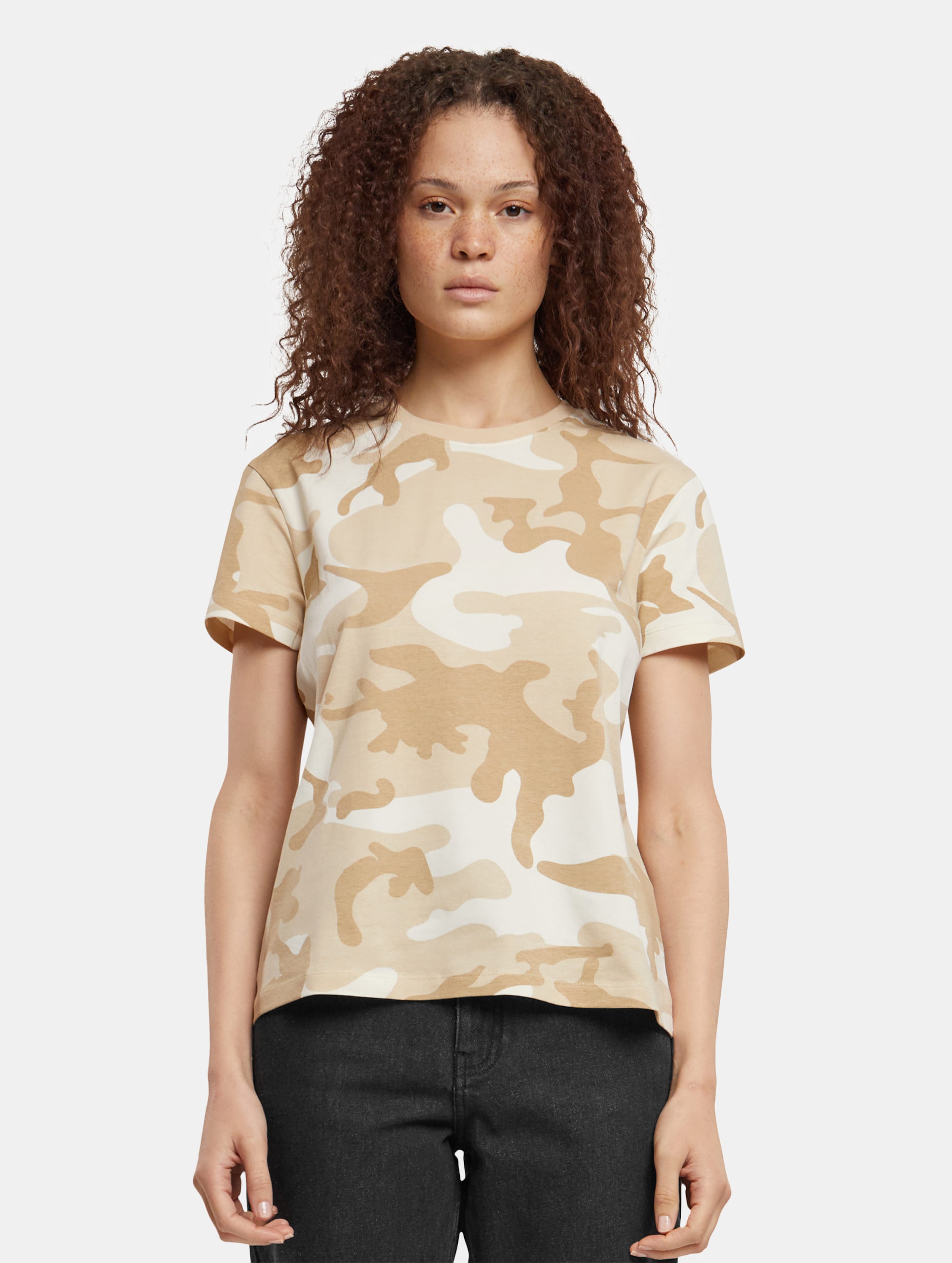Urban Classics Ladies Camo Regular T-Shirt